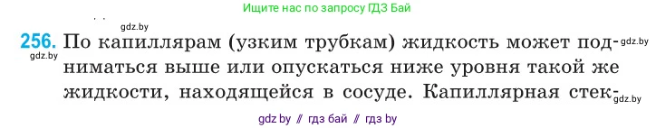 Физика, 10 класс Сборник задач, авторы: Дорофейчик Владимир Владимирович, Белая Ольга Николаевна, издательство Национальный институт образования, Минск, 2022, страница 52, номер 256, Условие