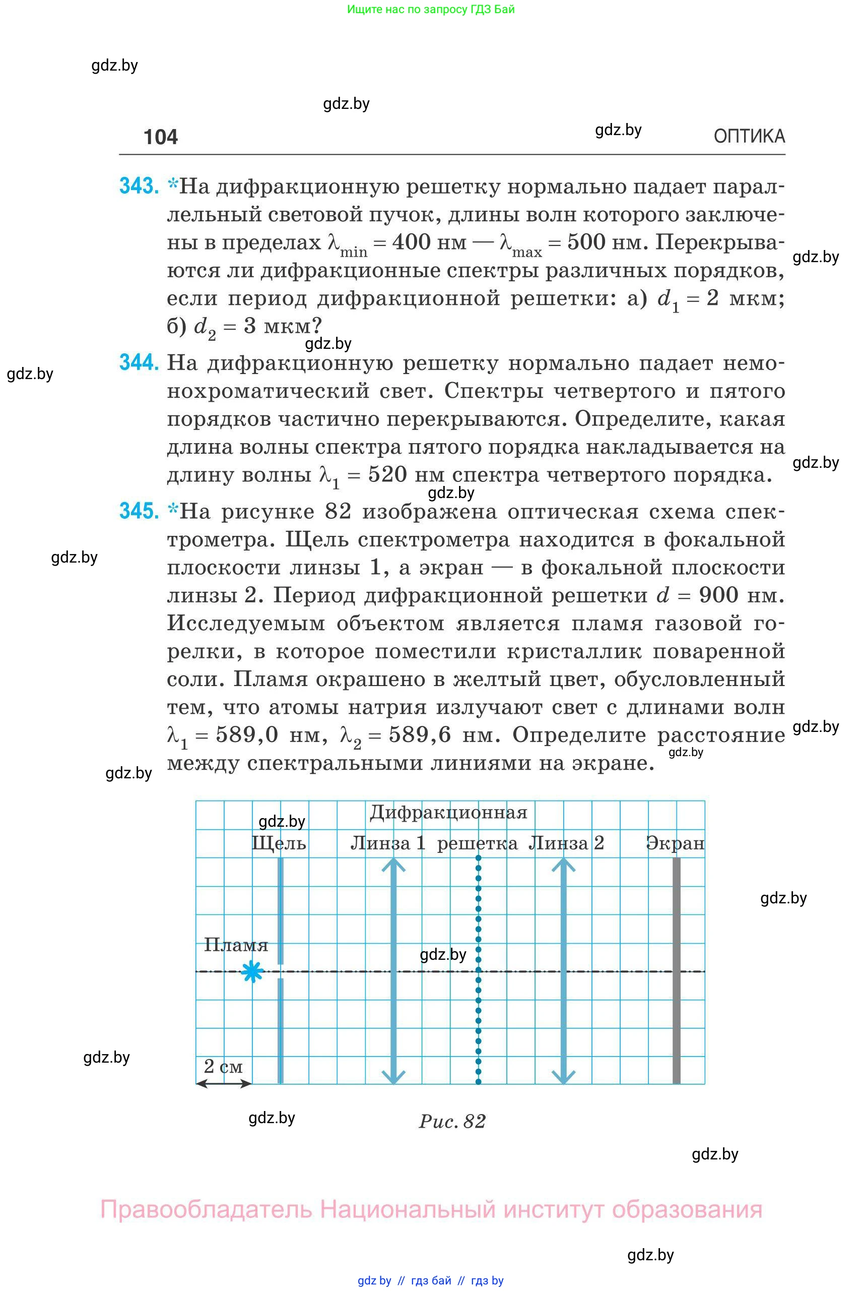 Физика, 11 класс Сборник задач, авторы: Дорофейчик Владимир Владимирович, Силенков Михаил Анатольевич, издательство Национальный институт образования, Минск, 2023, страница 105
