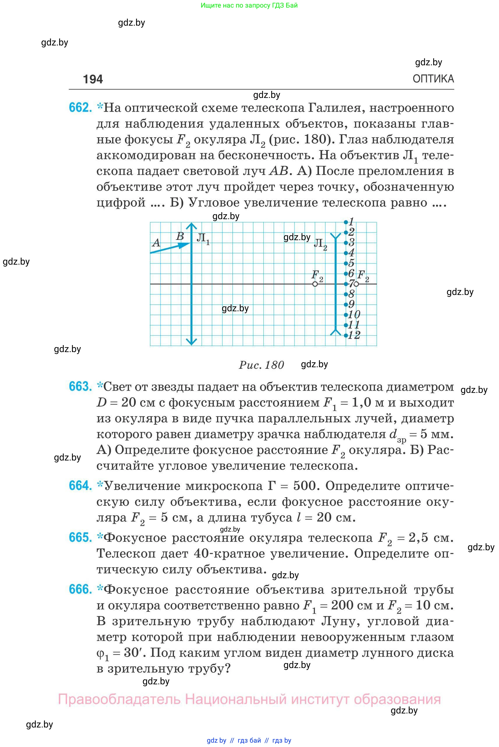Физика, 11 класс Сборник задач, авторы: Дорофейчик Владимир Владимирович, Силенков Михаил Анатольевич, издательство Национальный институт образования, Минск, 2023, страница 195