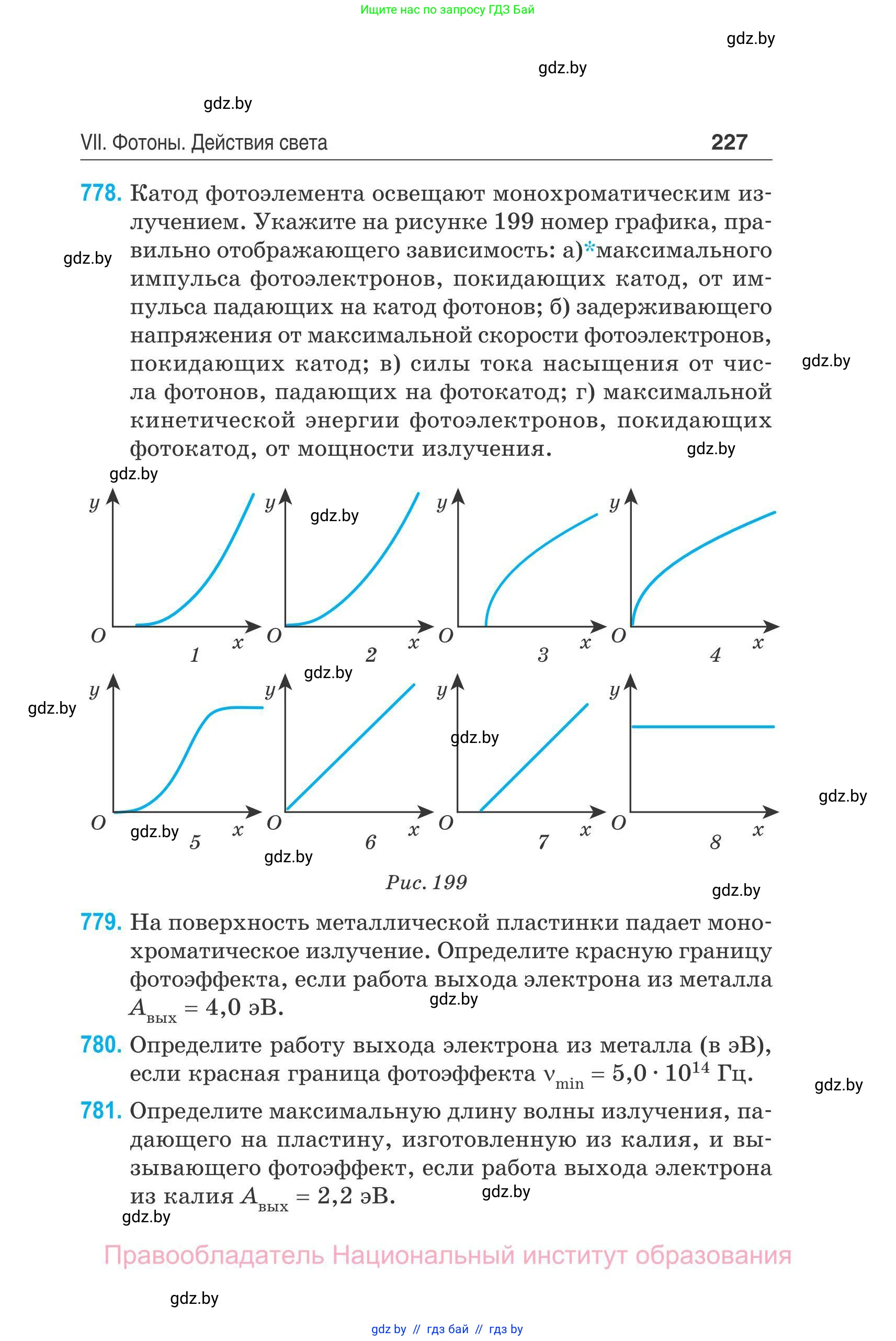 Физика, 11 класс Сборник задач, авторы: Дорофейчик Владимир Владимирович, Силенков Михаил Анатольевич, издательство Национальный институт образования, Минск, 2023, страница 228