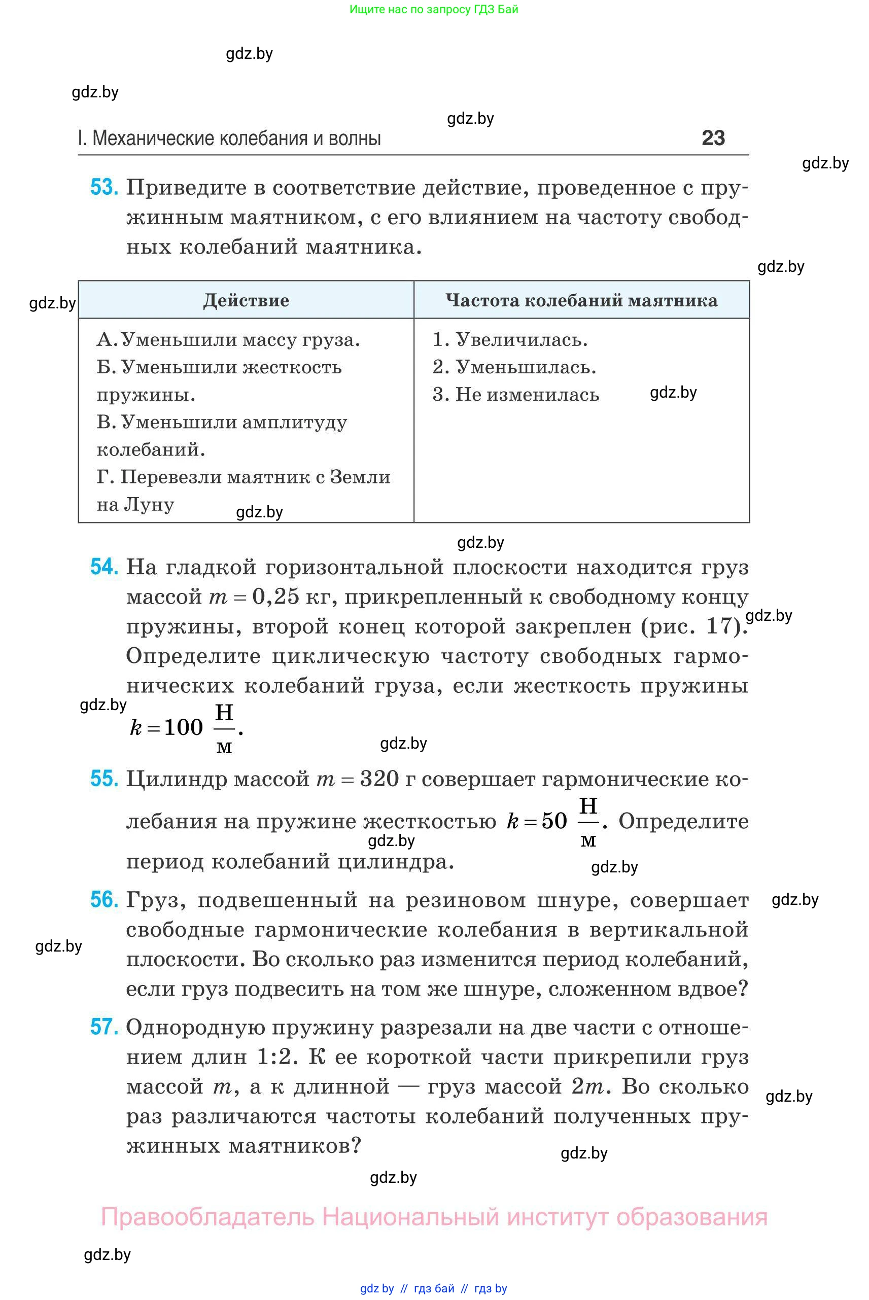 Физика, 11 класс Сборник задач, авторы: Дорофейчик Владимир Владимирович, Силенков Михаил Анатольевич, издательство Национальный институт образования, Минск, 2023, страница 24