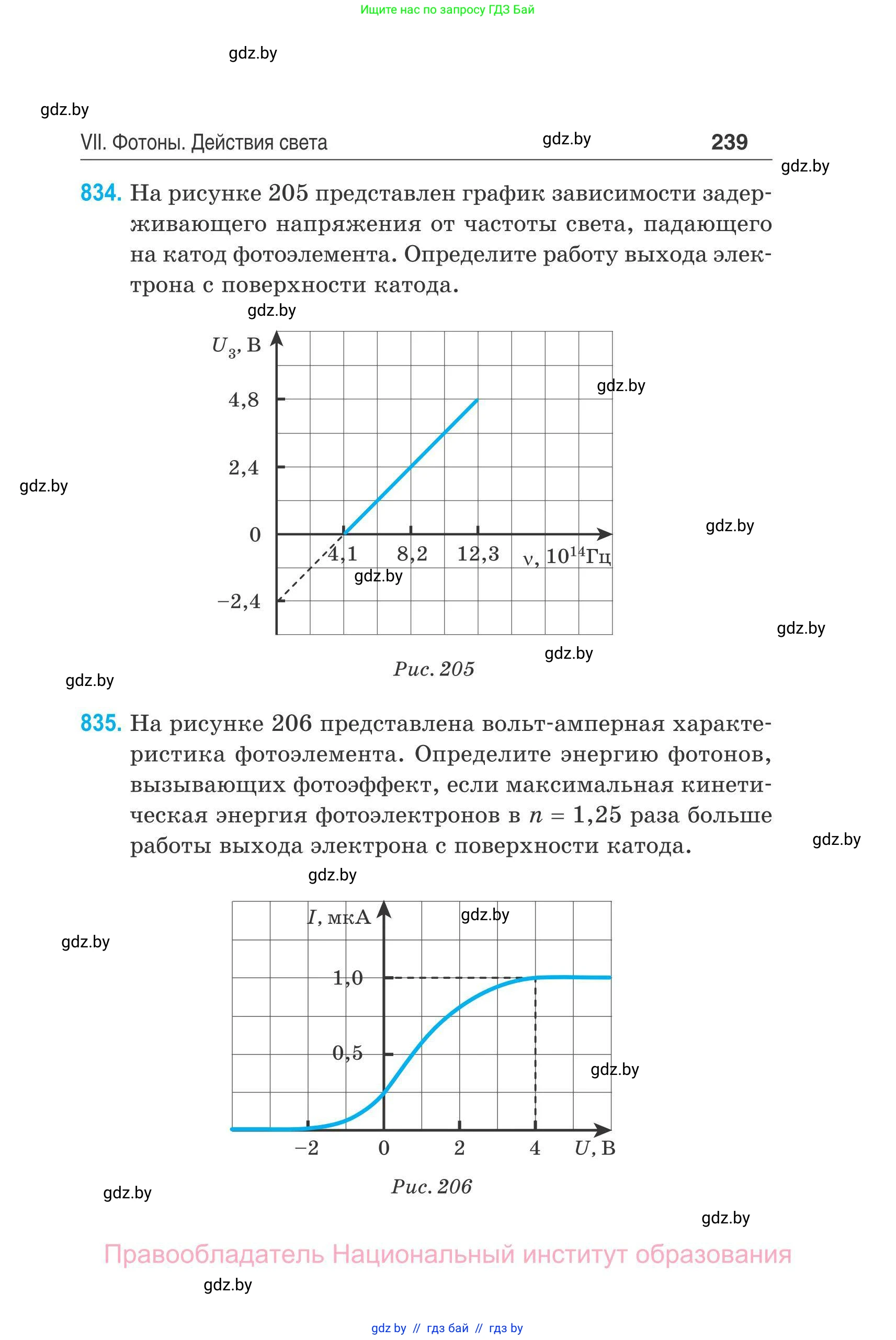 Физика, 11 класс Сборник задач, авторы: Дорофейчик Владимир Владимирович, Силенков Михаил Анатольевич, издательство Национальный институт образования, Минск, 2023, страница 240
