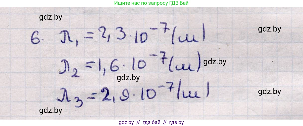 Физика, 11 класс Учебник, авторы: Жилко Виталий Владимирович, Маркович Леонид Григорьевич, Сокольский Анатолий Алексеевич, издательство Народная асвета, Минск, 2021, страница 195, номер 6, Решение 1