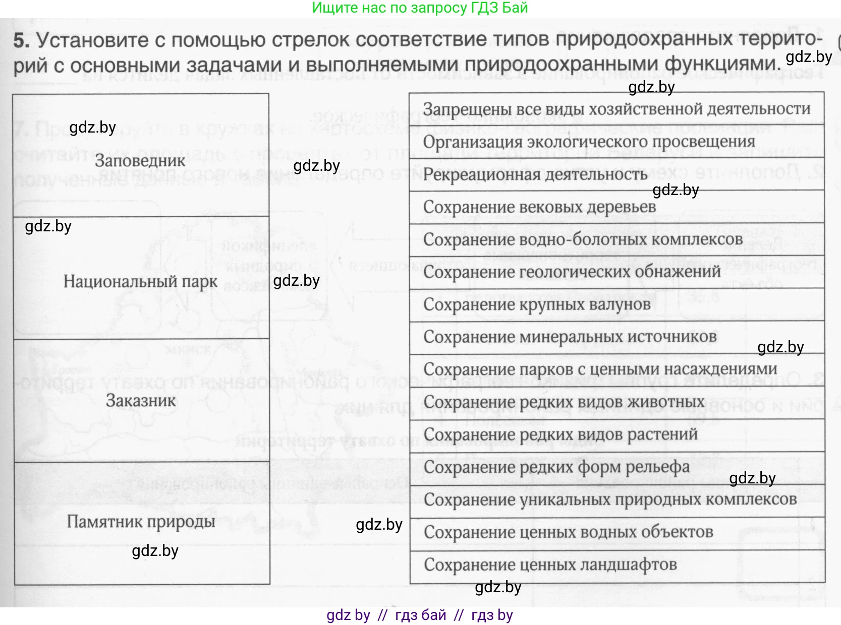 География, 9 класс рабочая тетрадь, авторы: Брилевский Михаил Николаевич, Климович Алеся Владимировна, издательство Белкартография, Минск, 2021, бирюзового цвета, страница 37, номер 5, Условие