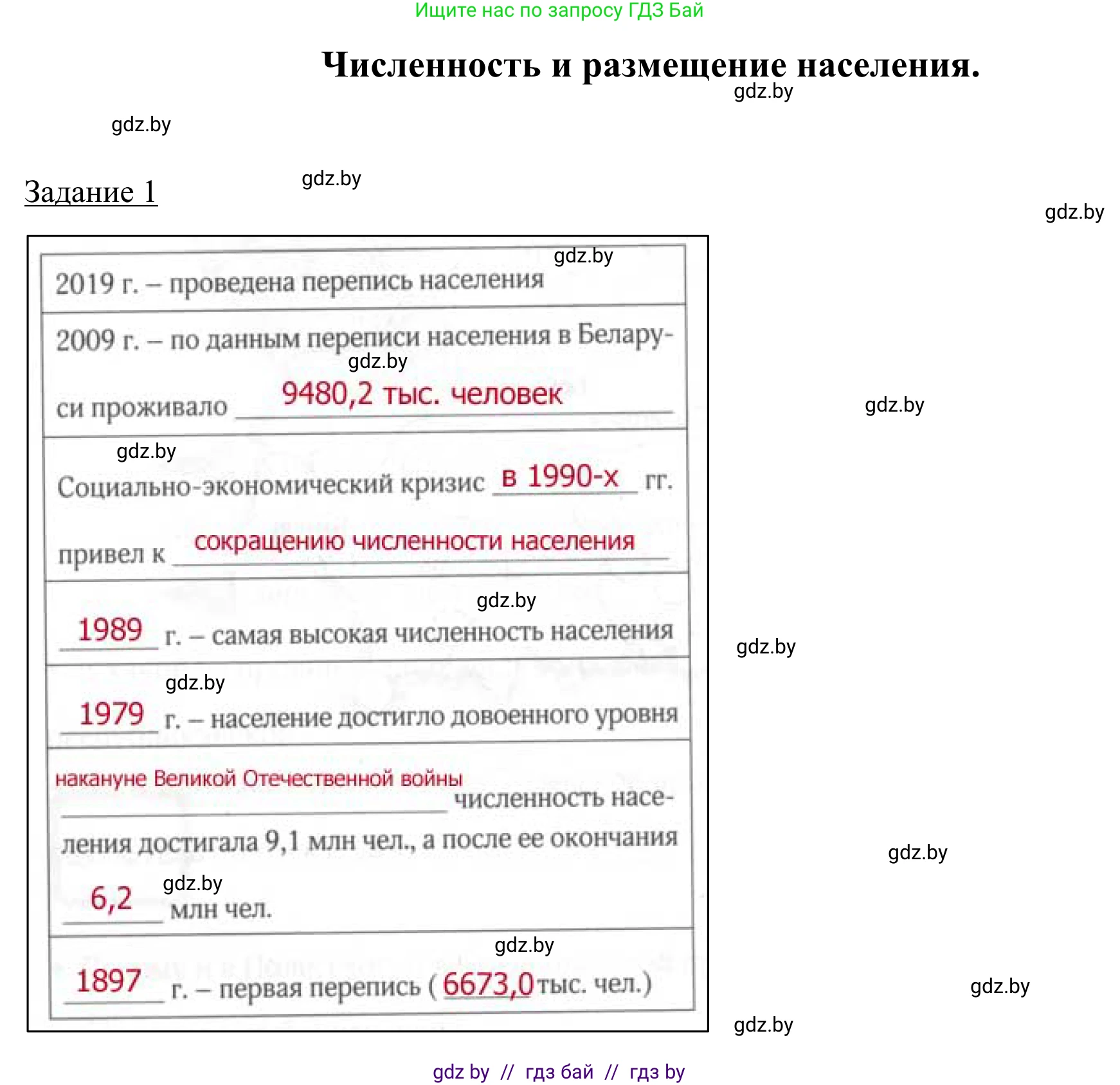 География, 9 класс рабочая тетрадь, авторы: Брилевский Михаил Николаевич, Климович Алеся Владимировна, издательство Белкартография, Минск, 2021, бирюзового цвета, страница 48, номер 1, Решение