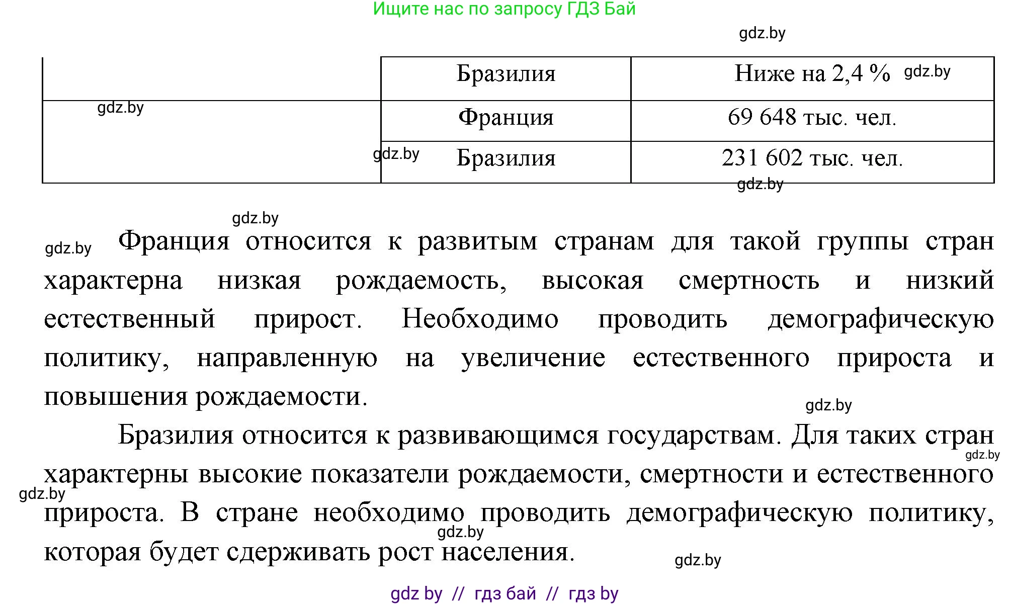 География, 10 класс тетрадь для практических и самостоятельных работ, автор: Метельский Юрий Михайлович, издательство Сэр-Вит, Минск, 2020, салатового цвета, страница 7, номер 8, Решение (продолжение 2)