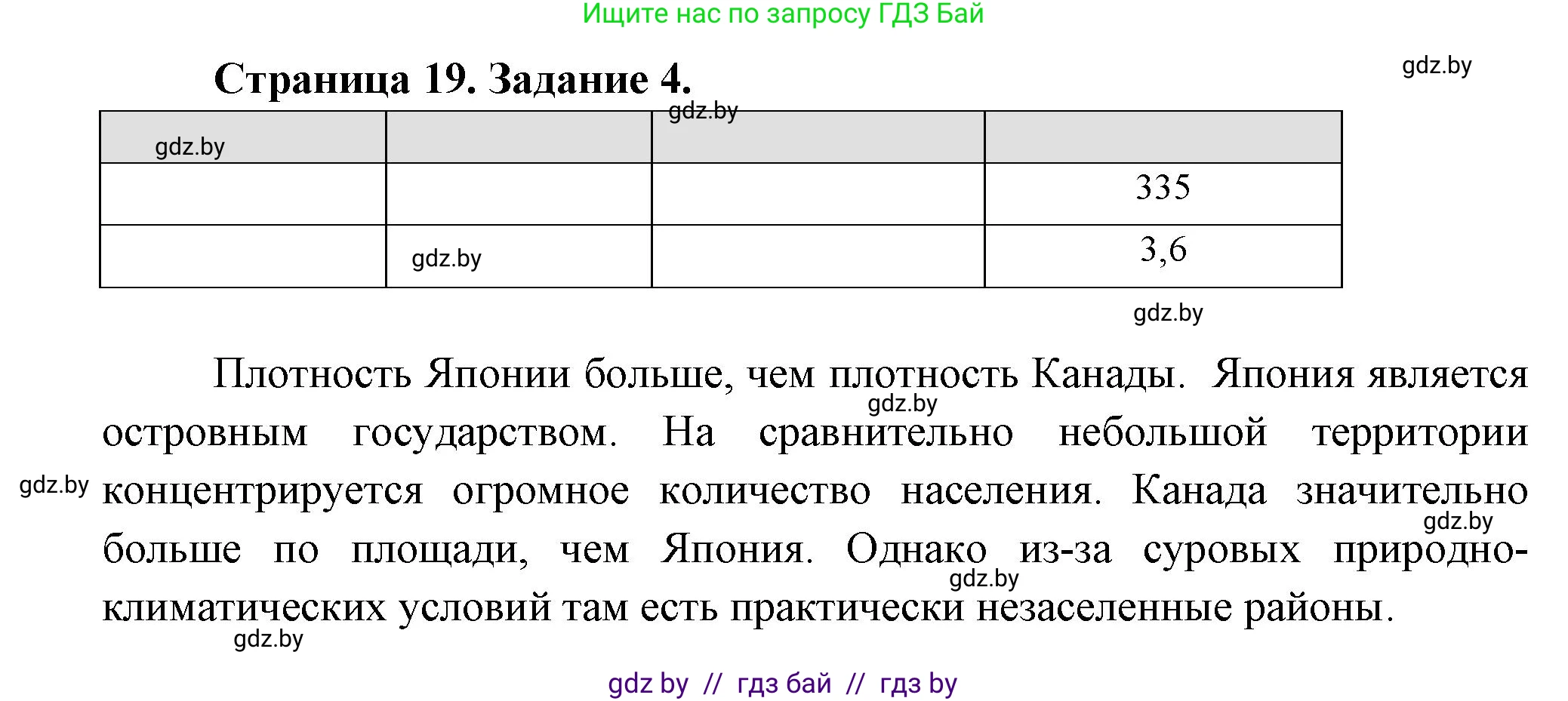 География, 10 класс тетрадь для практических и самостоятельных работ, автор: Метельский Юрий Михайлович, издательство Сэр-Вит, Минск, 2020, салатового цвета, страница 19, номер 4, Решение