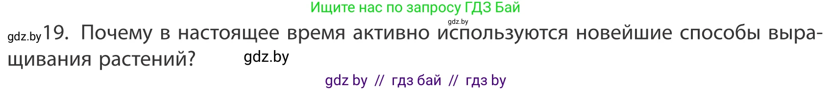 География, 10 класс Учебник, авторы: Антипова Екатерина Анатольевна, Гузова Ольга Николаевна, издательство Адукацыя i выхаванне, Минск, 2019, страница 201, номер 19, Условие