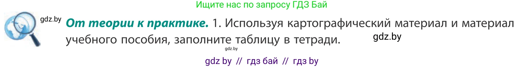 География, 10 класс Учебник, авторы: Антипова Екатерина Анатольевна, Гузова Ольга Николаевна, издательство Адукацыя i выхаванне, Минск, 2019, страница 169, Условие