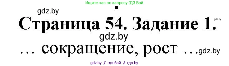 География, 11 класс Тетрадь для практических работ и индивидуальных заданий, авторы: Витченко Александр Николаевич, Антипова Екатерина Анатольевна, Станкевич Наталья Григорьевна, издательство Аверсэв, Минск, 2022, страница 54, номер 1, Решение