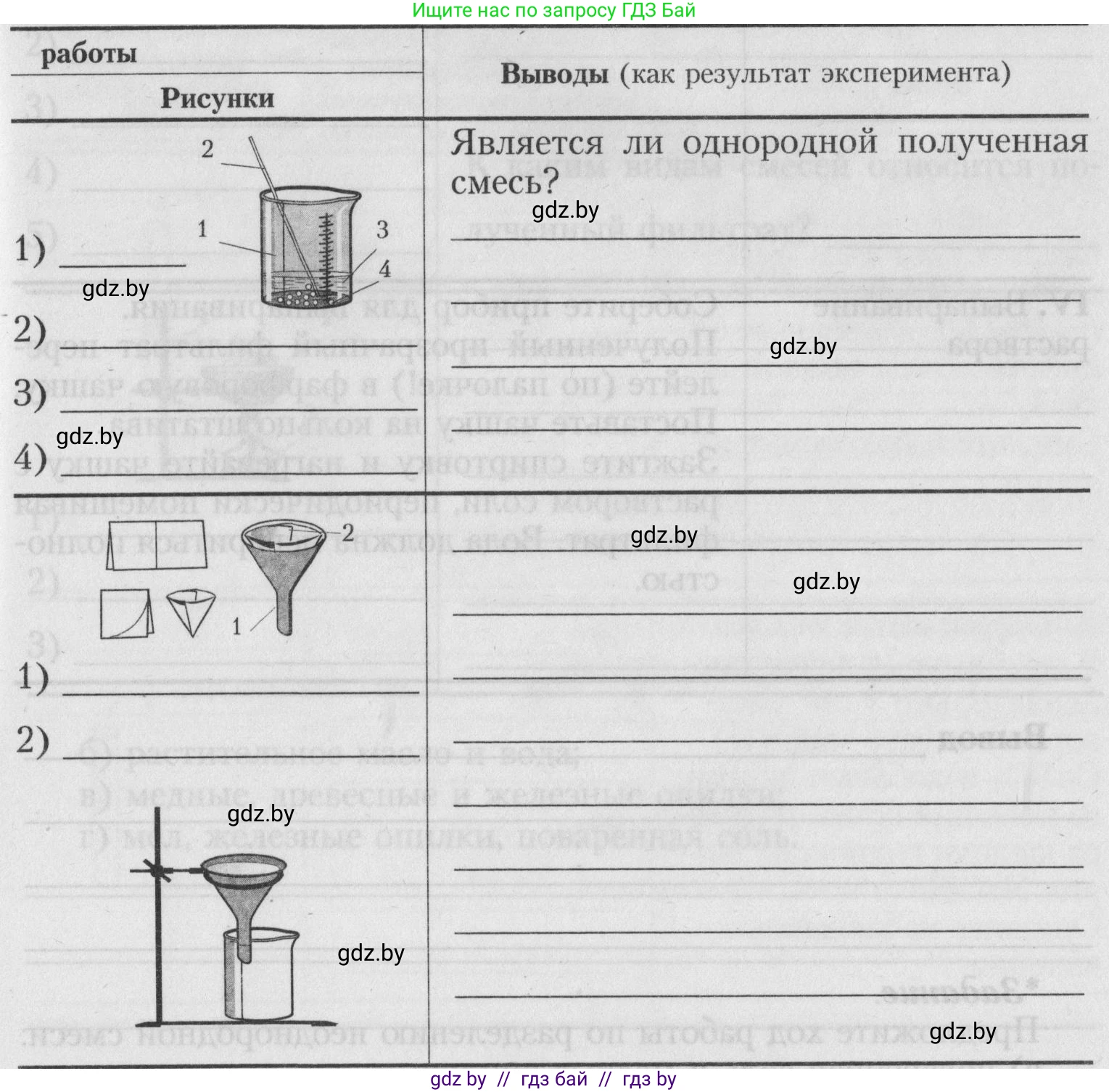 Химия, 7 класс Тетрадь для практических работ, автор: Борушко Ирина Ивановна, издательство Сэр-Вит, Минск, 2022, розового цвета, Часть 1, страница 10, Условие (продолжение 3)