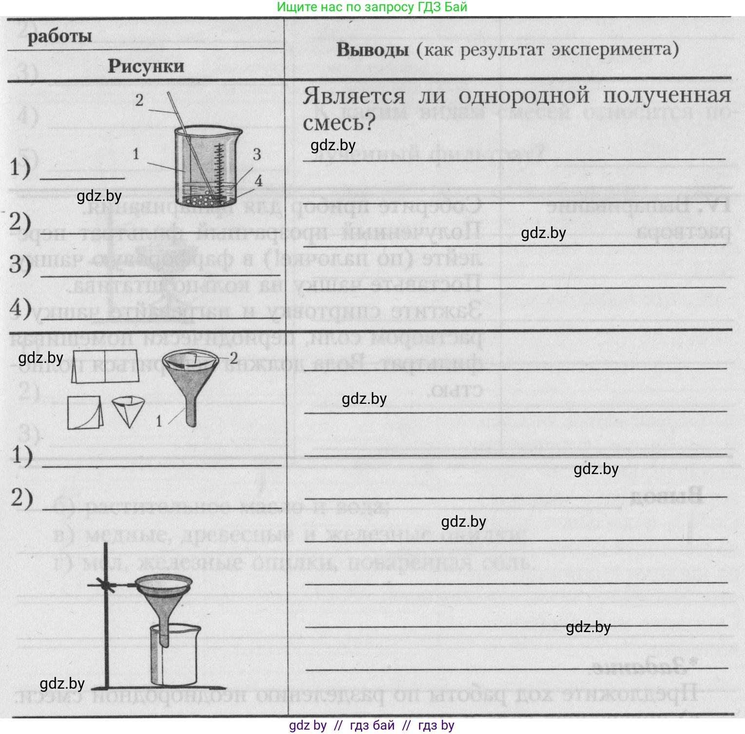 Химия, 7 класс Тетрадь для практических работ, автор: Борушко Ирина Ивановна, издательство Сэр-Вит, Минск, 2022, розового цвета, Часть 1, страница 12, Условие (продолжение 3)