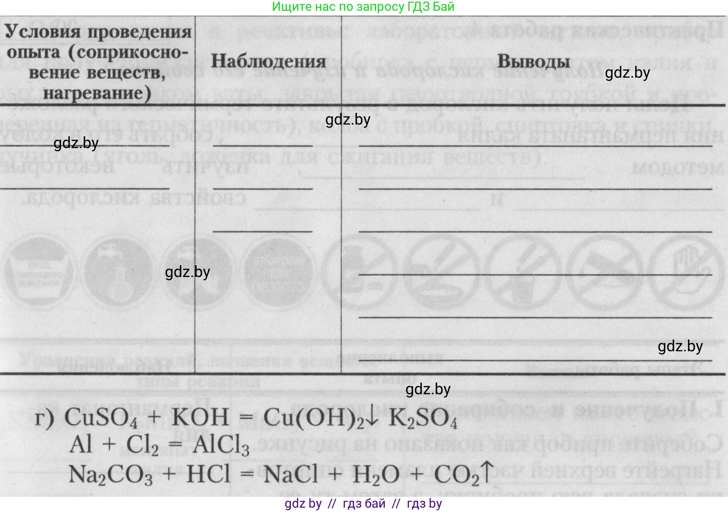 Химия, 7 класс Тетрадь для практических работ, автор: Борушко Ирина Ивановна, издательство Сэр-Вит, Минск, 2022, розового цвета, Часть 1, страница 14, Условие (продолжение 6)