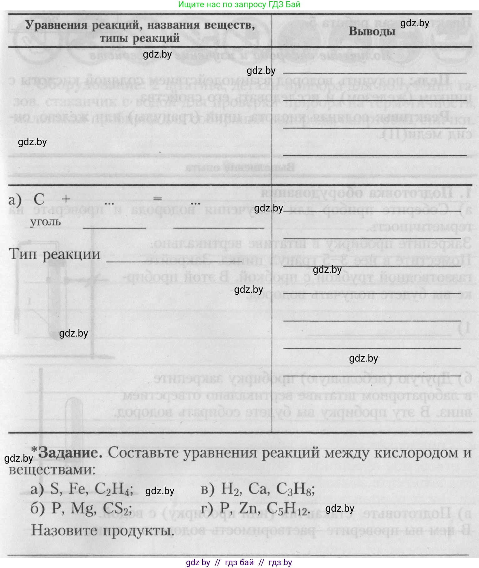 Химия, 7 класс Тетрадь для практических работ, автор: Борушко Ирина Ивановна, издательство Сэр-Вит, Минск, 2022, розового цвета, Часть 1, страница 20, Условие (продолжение 4)