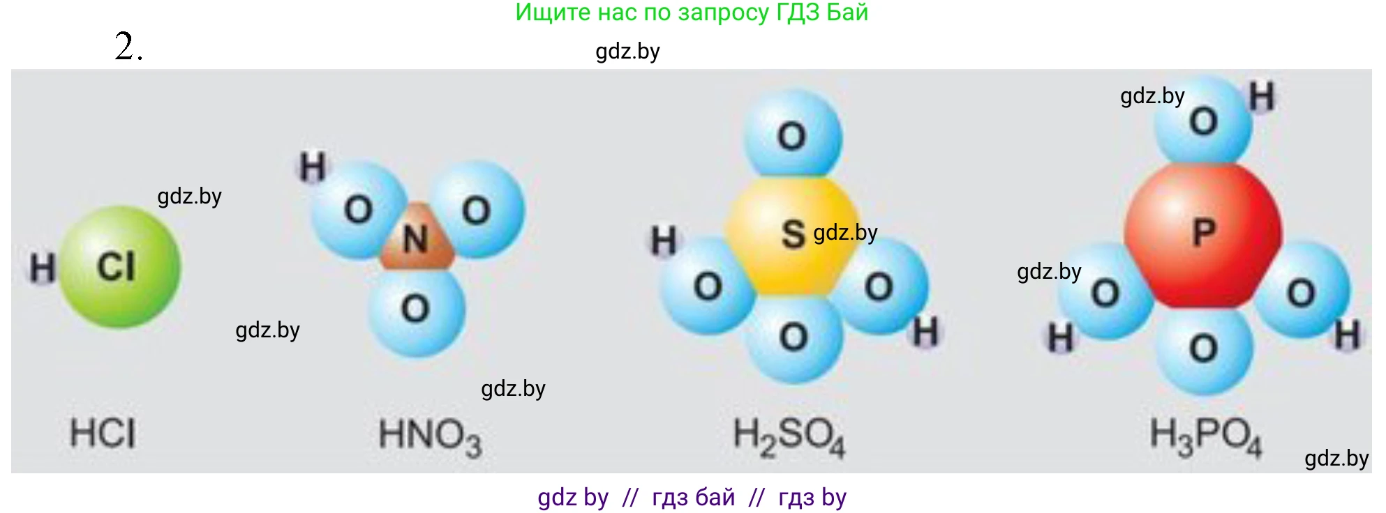Химия, 7 класс Учебник, авторы: Шиманович Игорь Евгеньевич, Красицкий Василий Анатольевич, Сечко Ольга Ивановна, Хвалюк Виктор Николаевич, издательство Народная асвета, Минск, 2023, зелёного цвета, страница 123, номер 2, Решение