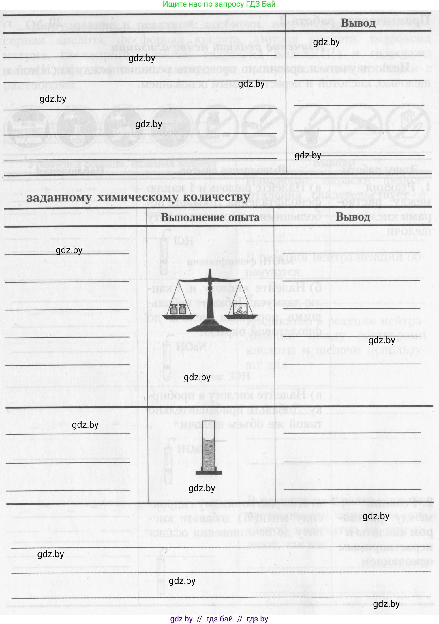 Химия, 8 класс Тетрадь для практических работ, автор: Борушко Ирина Ивановна, издательство Сэр-Вит, Минск, 2022, розового цвета, Часть 1, страница 6, Условие (продолжение 4)