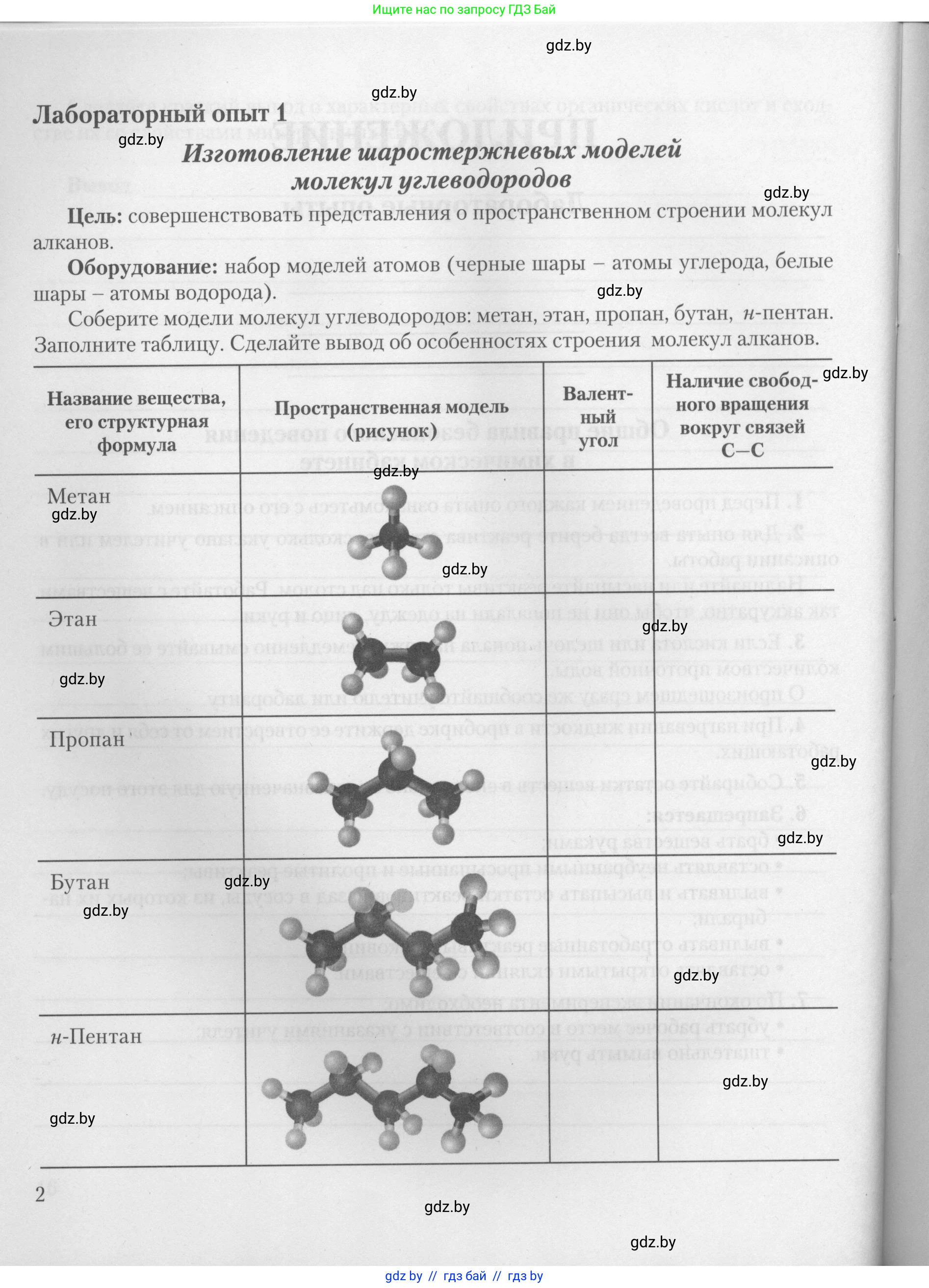 Химия, 10 класс Тетрадь для практических работ, автор: Борушко Ирина Ивановна, издательство Сэр-Вит, Минск, 2021, розового цвета, Часть 2, страница 2