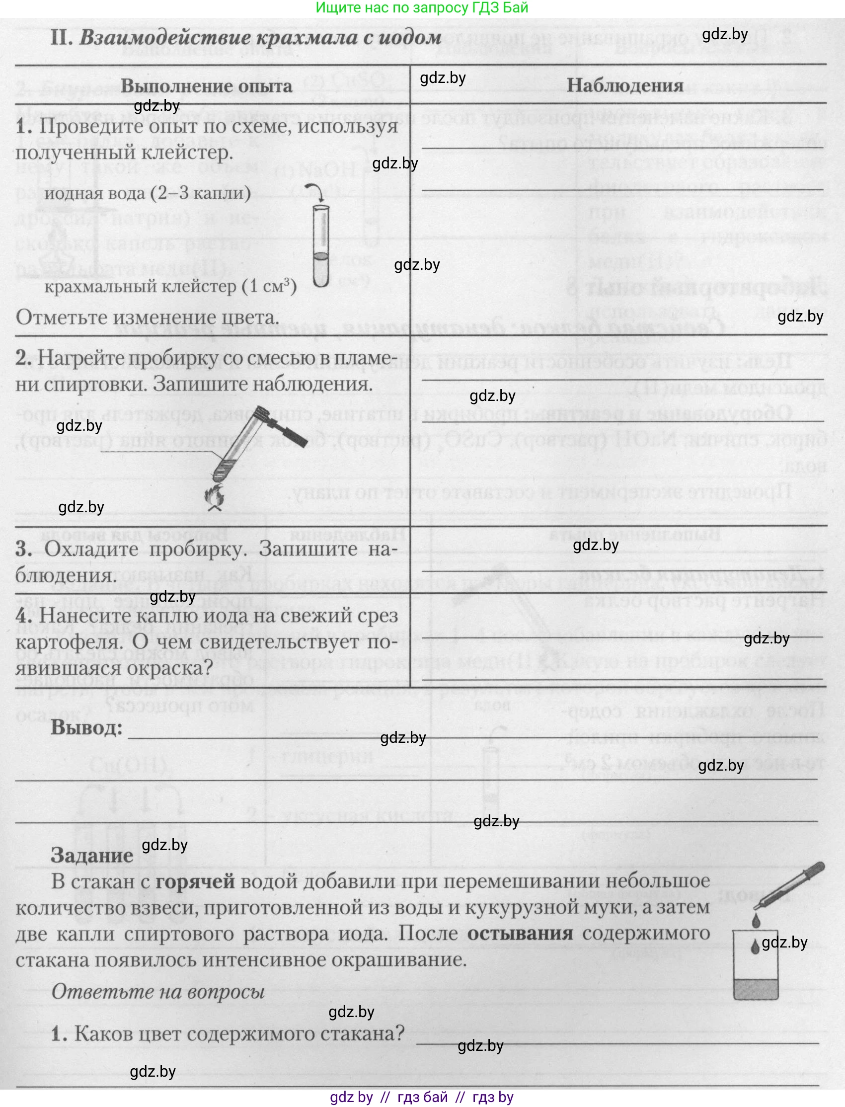 Химия, 10 класс Тетрадь для практических работ, автор: Борушко Ирина Ивановна, издательство Сэр-Вит, Минск, 2021, розового цвета, Часть 2, страница 12, Условие (продолжение 2)