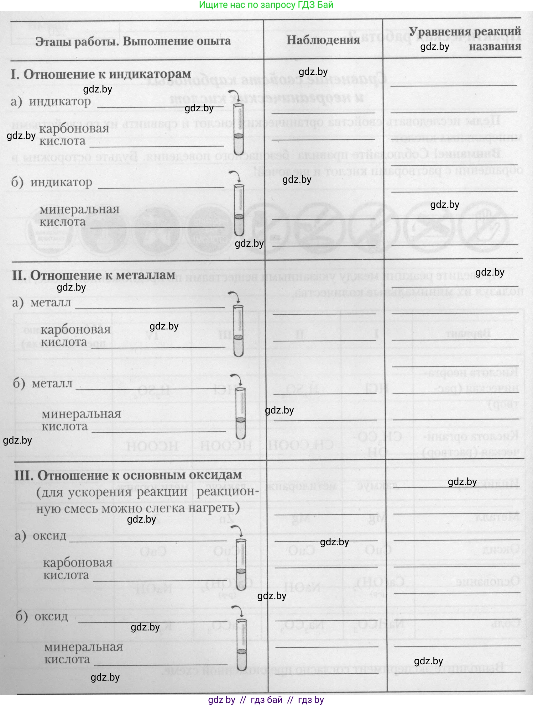 Химия, 10 класс Тетрадь для практических работ, автор: Борушко Ирина Ивановна, издательство Сэр-Вит, Минск, 2021, розового цвета, Часть 1, страница 11, номер 1, Условие (продолжение 2)