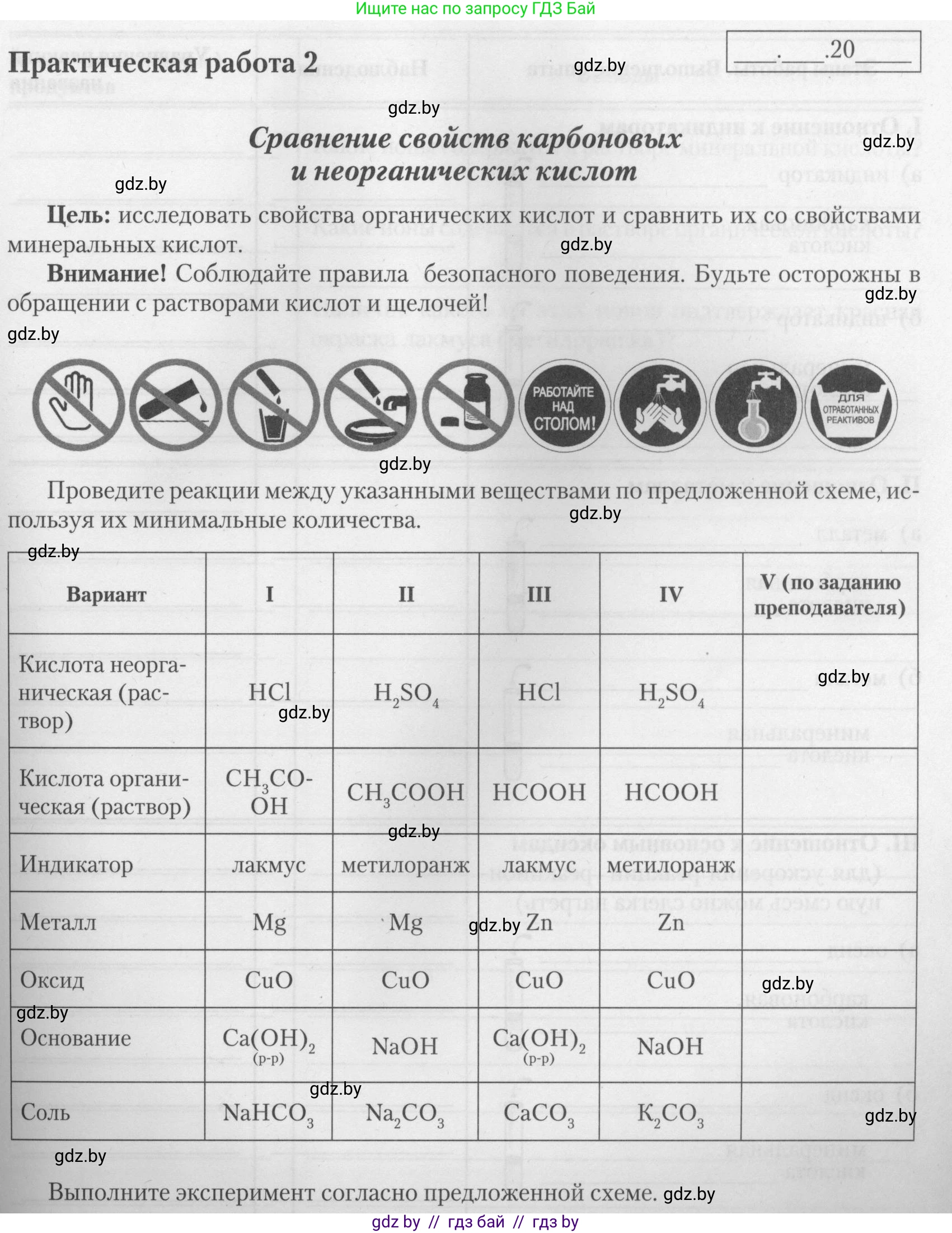 Химия, 10 класс Тетрадь для практических работ, автор: Борушко Ирина Ивановна, издательство Сэр-Вит, Минск, 2021, розового цвета, Часть 1, страница 11, номер 4, Условие