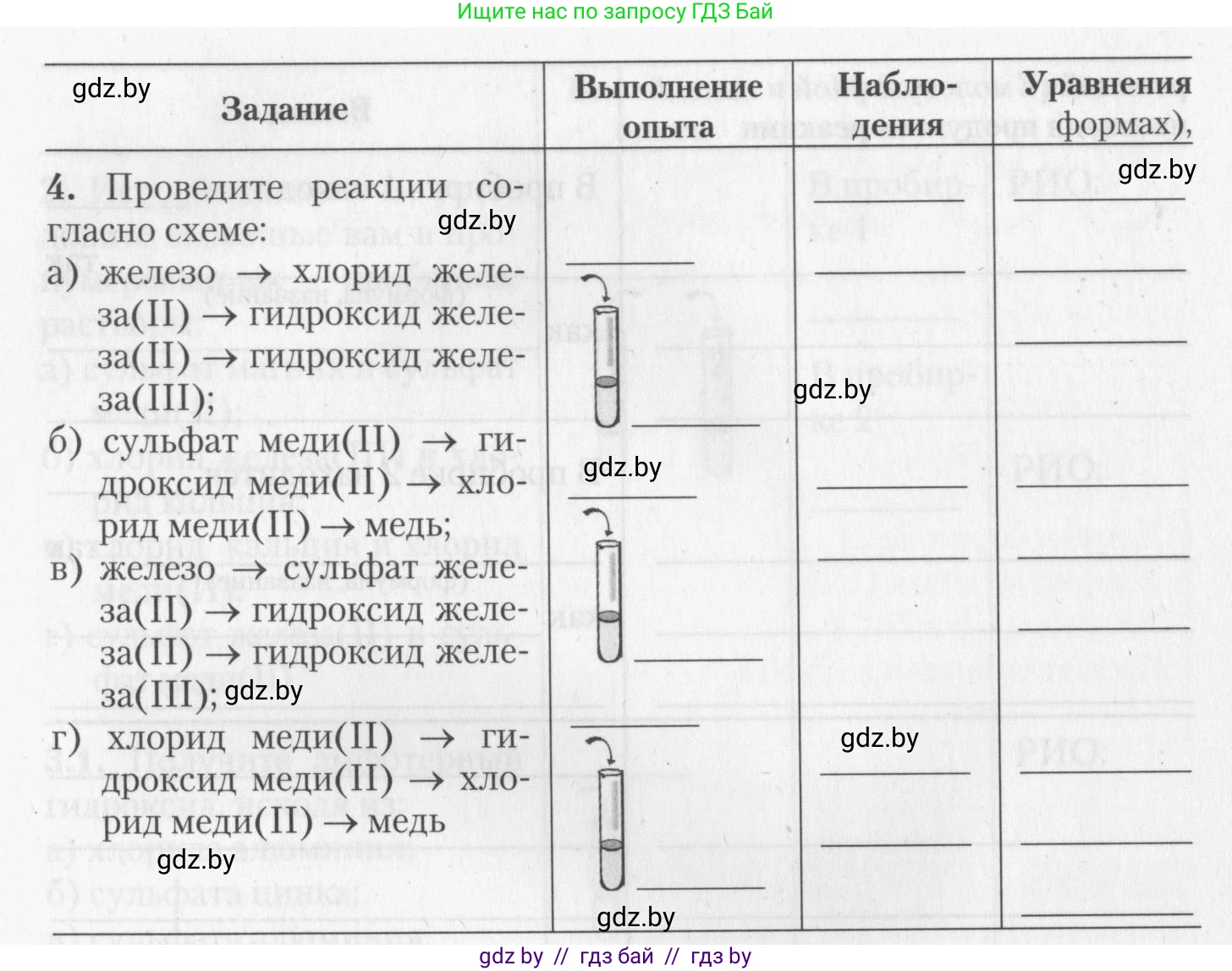 Химия, 11 класс Тетрадь для практических работ, автор: Борушко Ирина Ивановна, издательство Сэр-Вит, Минск, 2022, оранжевого цвета, Часть 1, страница 24, номер 4, Условие