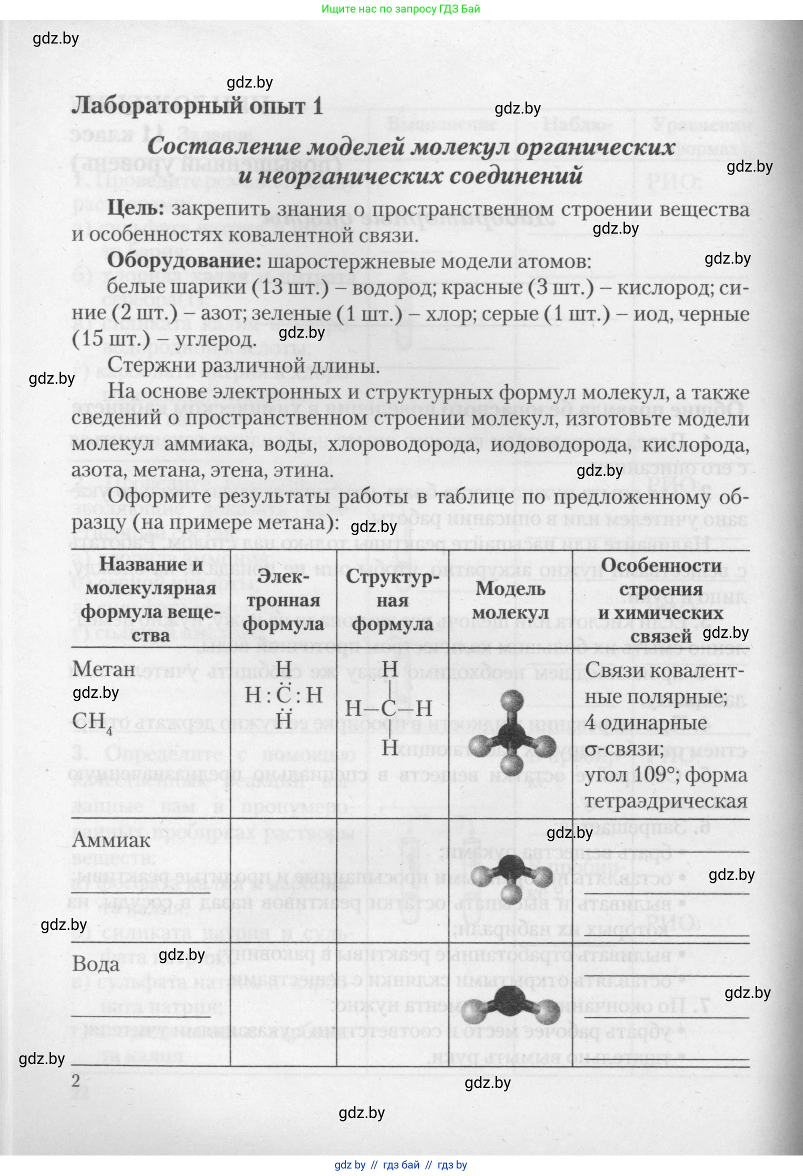 Химия, 11 класс Тетрадь для практических работ, автор: Борушко Ирина Ивановна, издательство Сэр-Вит, Минск, 2021, розового цвета, Часть 2, страница 2