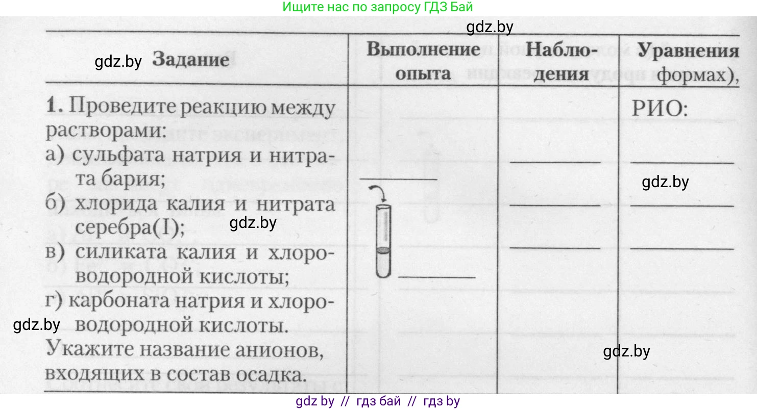 Химия, 11 класс Тетрадь для практических работ, автор: Борушко Ирина Ивановна, издательство Сэр-Вит, Минск, 2021, розового цвета, Часть 1, страница 22, номер 1, Условия (продолжение 3)