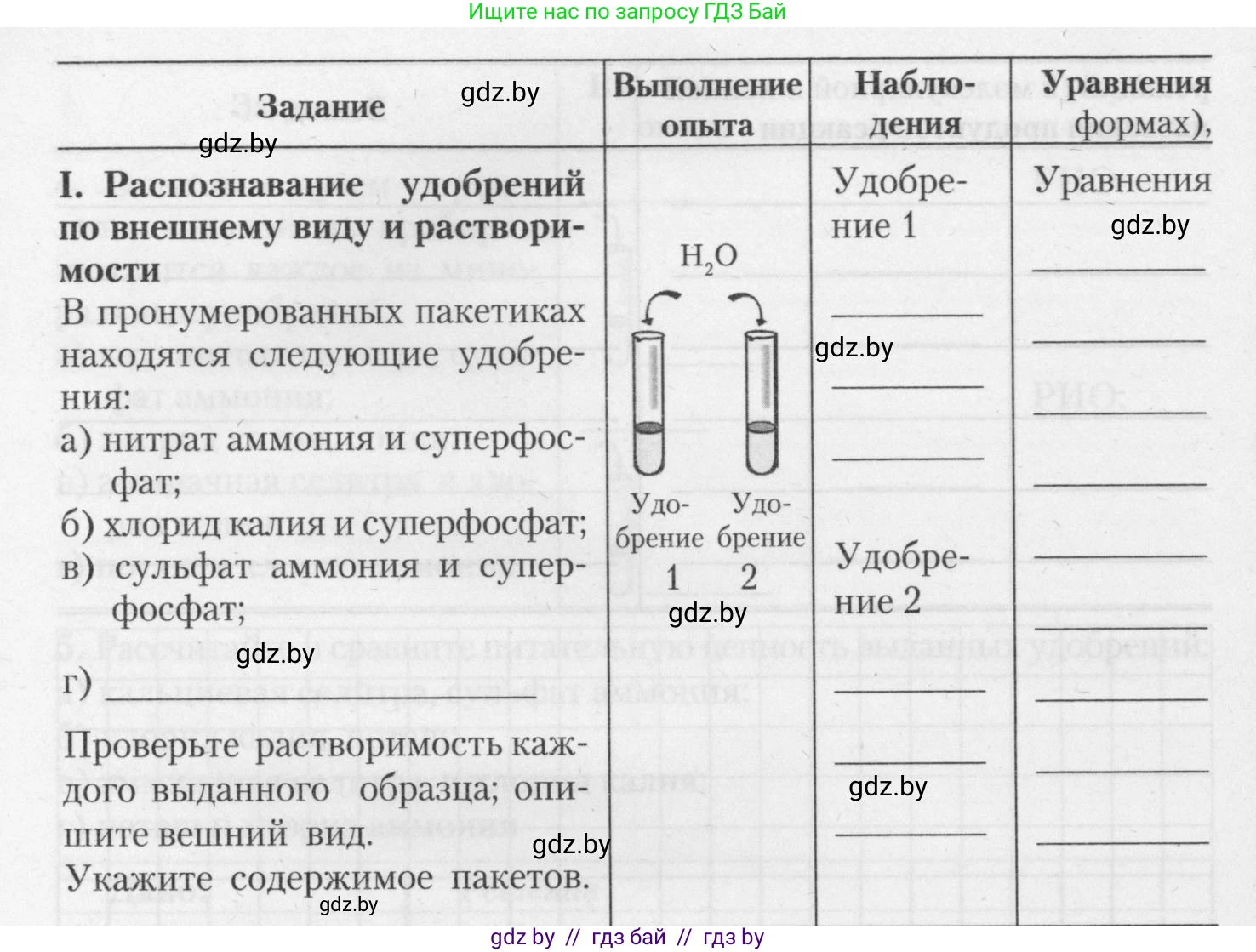 Химия, 11 класс Тетрадь для практических работ, автор: Борушко Ирина Ивановна, издательство Сэр-Вит, Минск, 2021, розового цвета, Часть 1, страница 26, номер 1, Условия (продолжение 3)