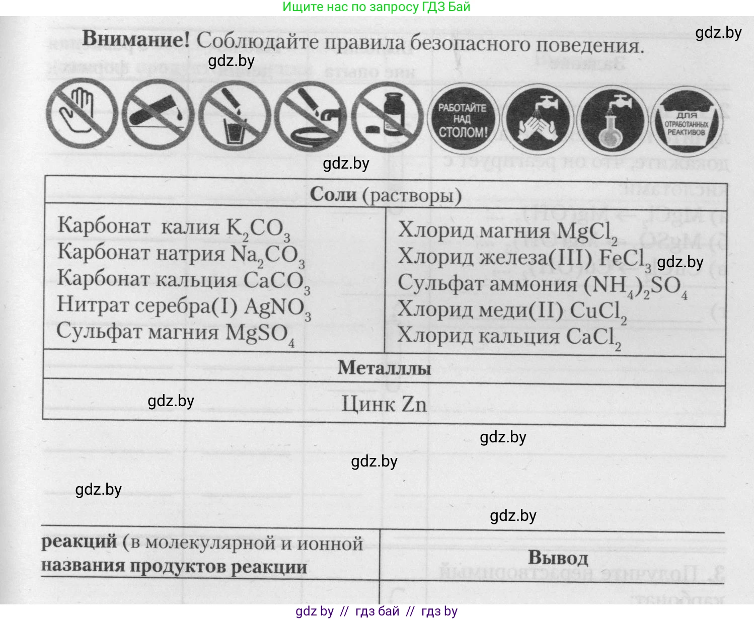 Химия, 11 класс Тетрадь для практических работ, автор: Борушко Ирина Ивановна, издательство Сэр-Вит, Минск, 2021, розового цвета, Часть 1, страница 36, номер 1, Условия (продолжение 2)
