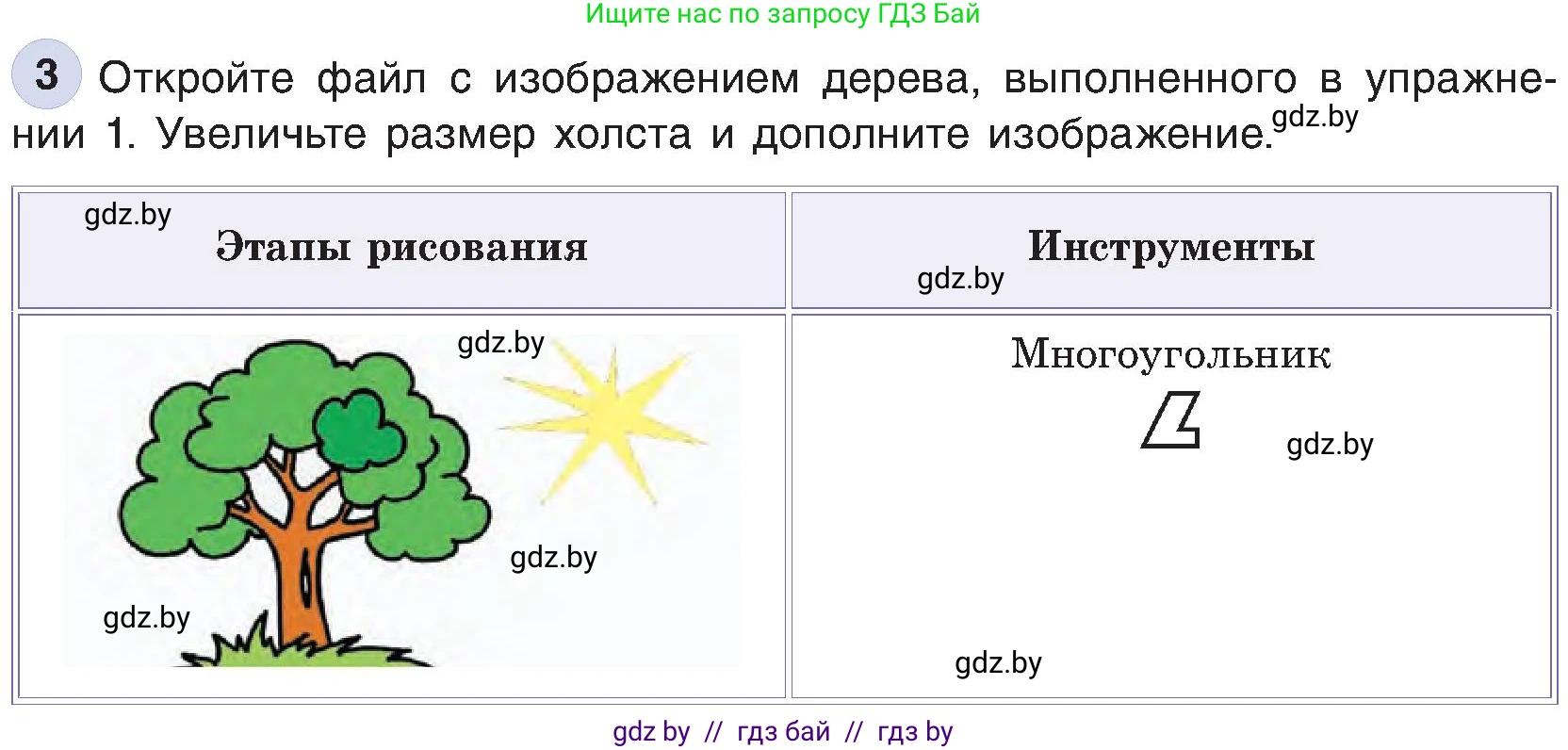 Информатика, 6 класс Учебник, авторы: Котов Владимир Михайлович, Макарова Нина Петровна, Лапо Анжелика Ивановна, Войтехович Елена Николаевна, издательство Народная асвета, Минск, 2024, бирюзового цвета, страница 48, номер 3, Условие