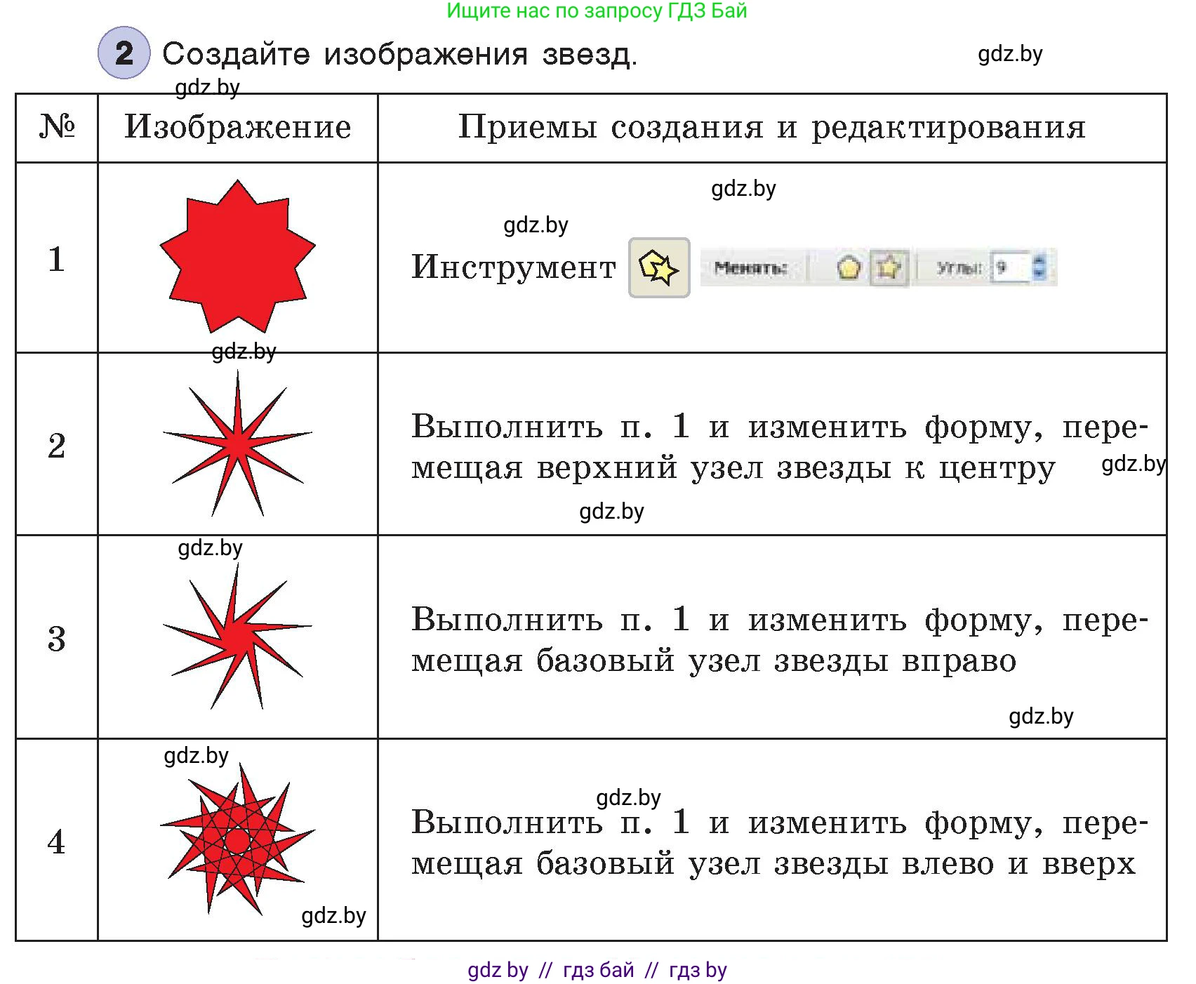 Информатика, 7 класс Учебник, авторы: Котов Владимир Михайлович, Лапо Анжелика Ивановна, Войтехович Елена Николаевна, издательство Народная асвета, Минск, 2017, страница 153, номер 2, Условие