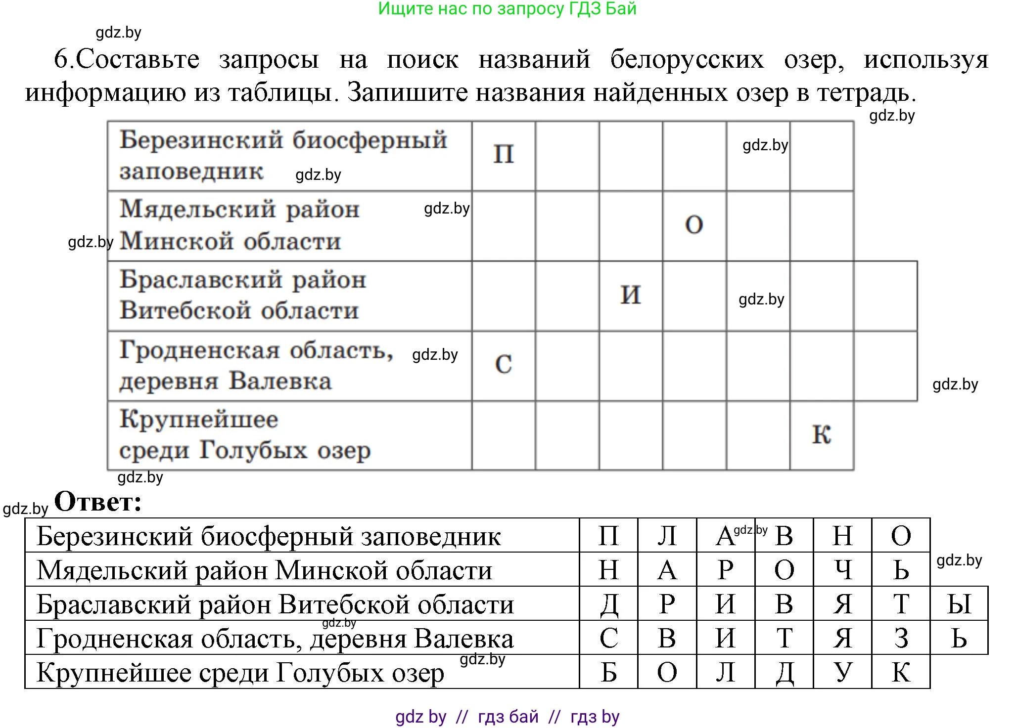 Информатика, 7 класс Учебник, авторы: Котов Владимир Михайлович, Лапо Анжелика Ивановна, Войтехович Елена Николаевна, издательство Народная асвета, Минск, 2017, страница 43, номер 6, Решение