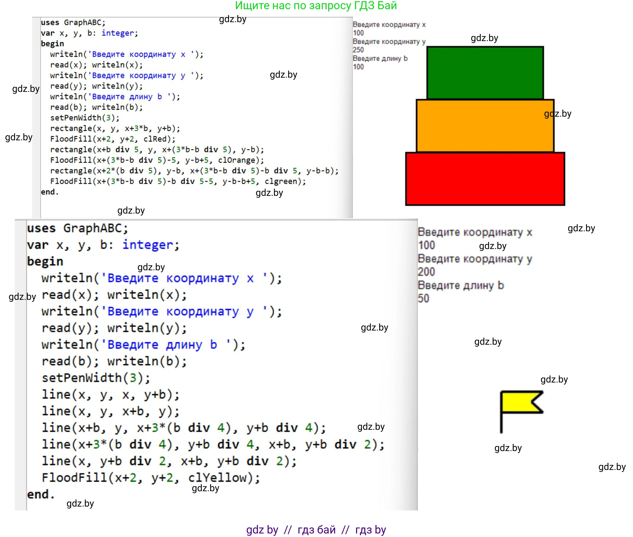 Информатика, 8 класс Учебник, авторы: Котов Владимир Михайлович, Лапо Анжелика Ивановна, Быкадоров Юрий Александрович, Войтехович Елена Николаевна, издательство Народная асвета, Минск, 2018, страница 96, номер 6, Решение (продолжение 2)
