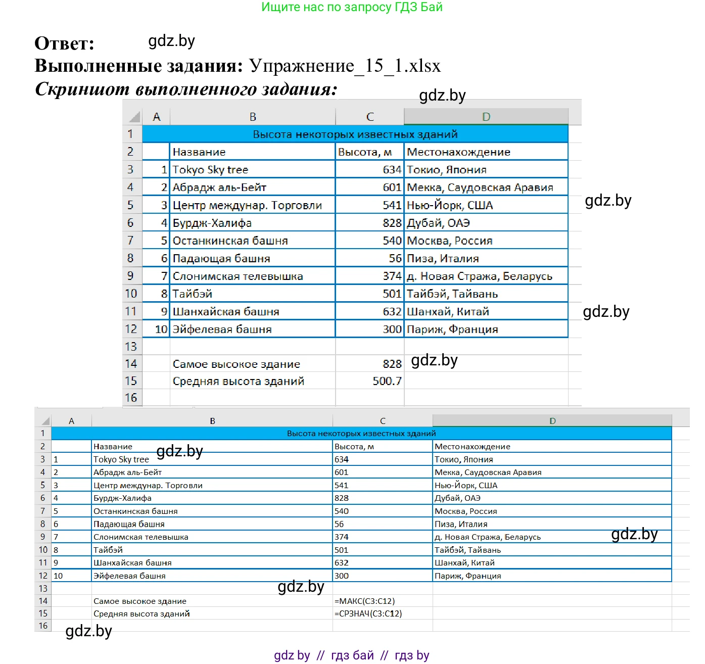 Информатика, 9 класс Учебник, авторы: Котов Владимир Михайлович, Лапо Анжелика Ивановна, Быкадоров Юрий Александрович, Войтехович Елена Николаевна, издательство Народная асвета, Минск, 2019, голубого цвета, страница 94, номер 1, Решение (продолжение 2)