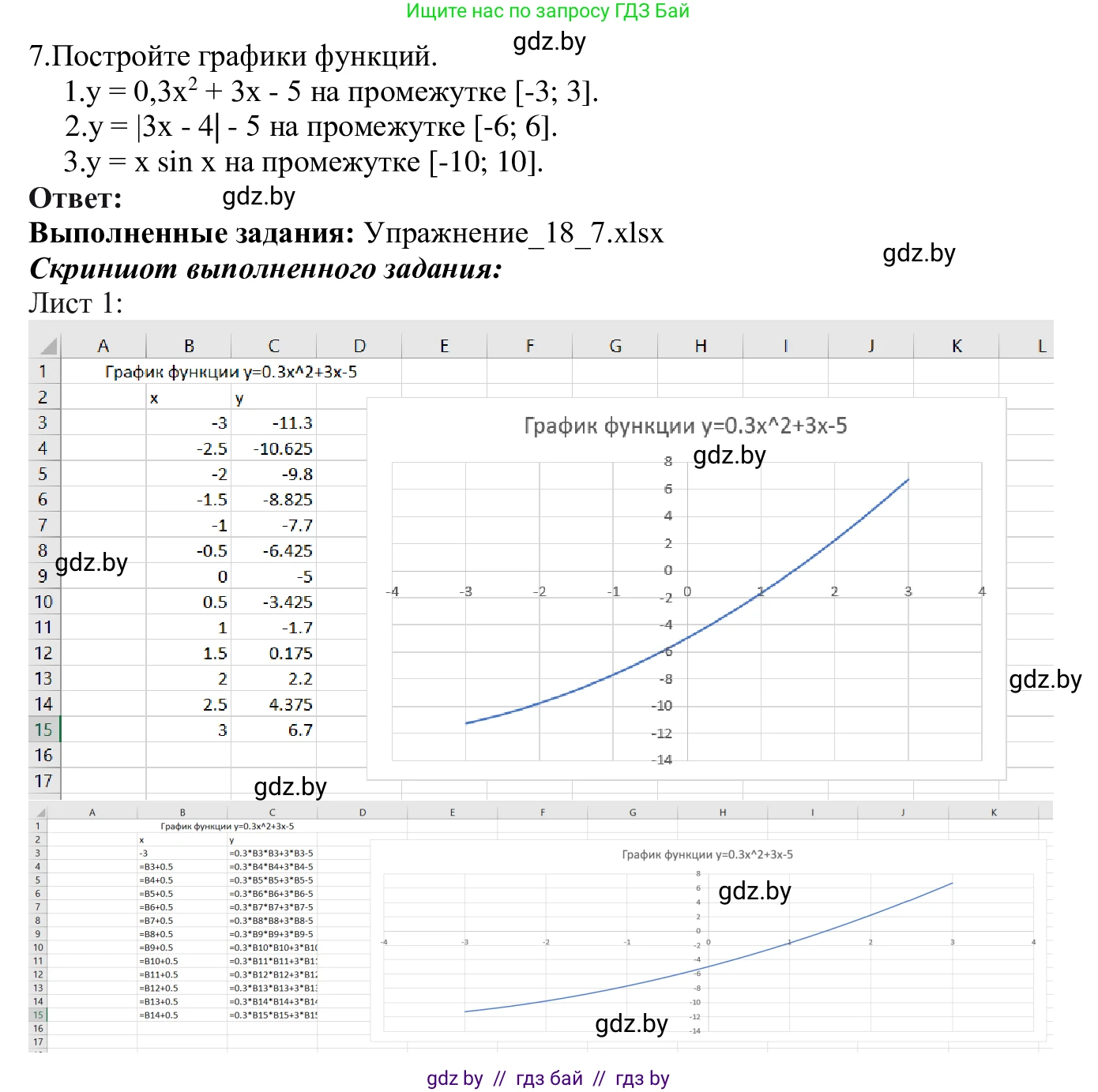 Информатика, 9 класс Учебник, авторы: Котов Владимир Михайлович, Лапо Анжелика Ивановна, Быкадоров Юрий Александрович, Войтехович Елена Николаевна, издательство Народная асвета, Минск, 2019, голубого цвета, страница 116, номер 7, Решение