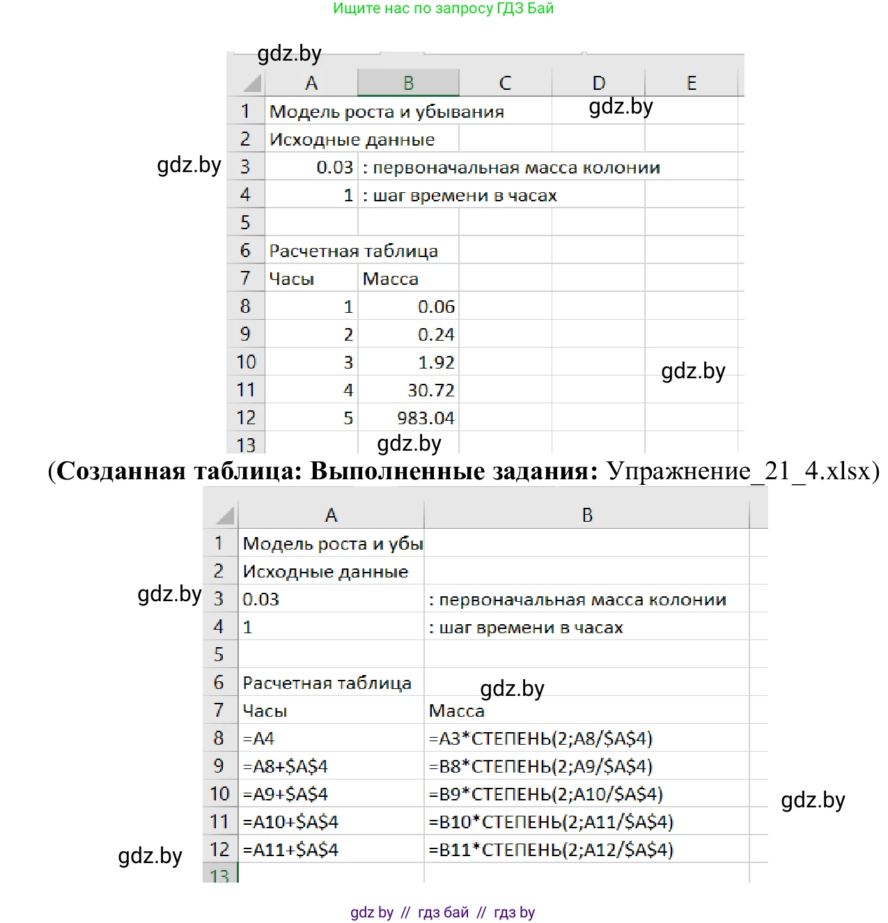 Информатика, 9 класс Учебник, авторы: Котов Владимир Михайлович, Лапо Анжелика Ивановна, Быкадоров Юрий Александрович, Войтехович Елена Николаевна, издательство Народная асвета, Минск, 2019, голубого цвета, страница 127, номер 4, Решение (продолжение 2)