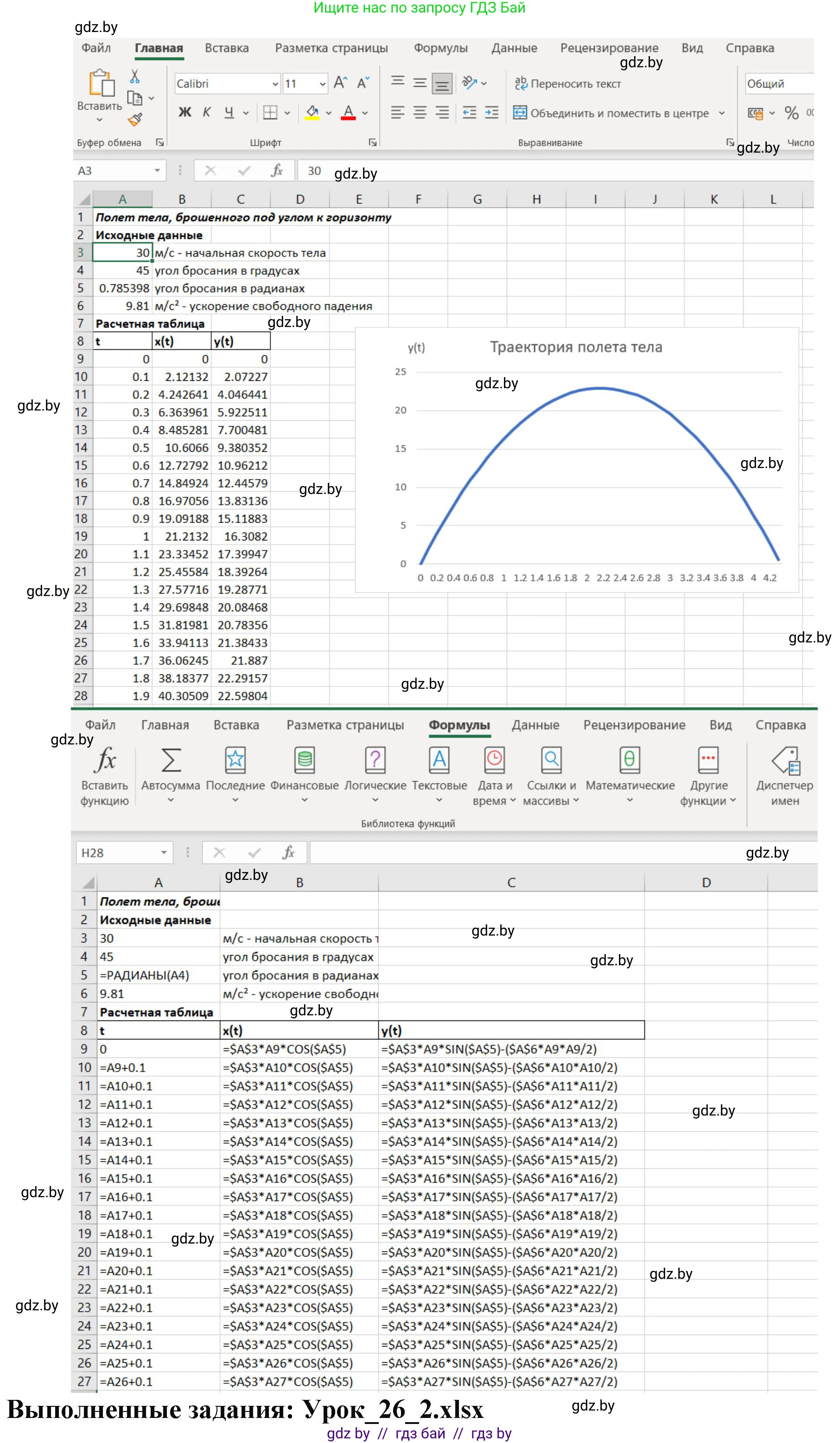 Информатика, 9 класс рабочая тетрадь, автор: Овчинникова Лариса Генадьевна, издательство Аверсэв, Минск, 2019, голубого цвета, страница 92, номер 2, Решение (продолжение 2)