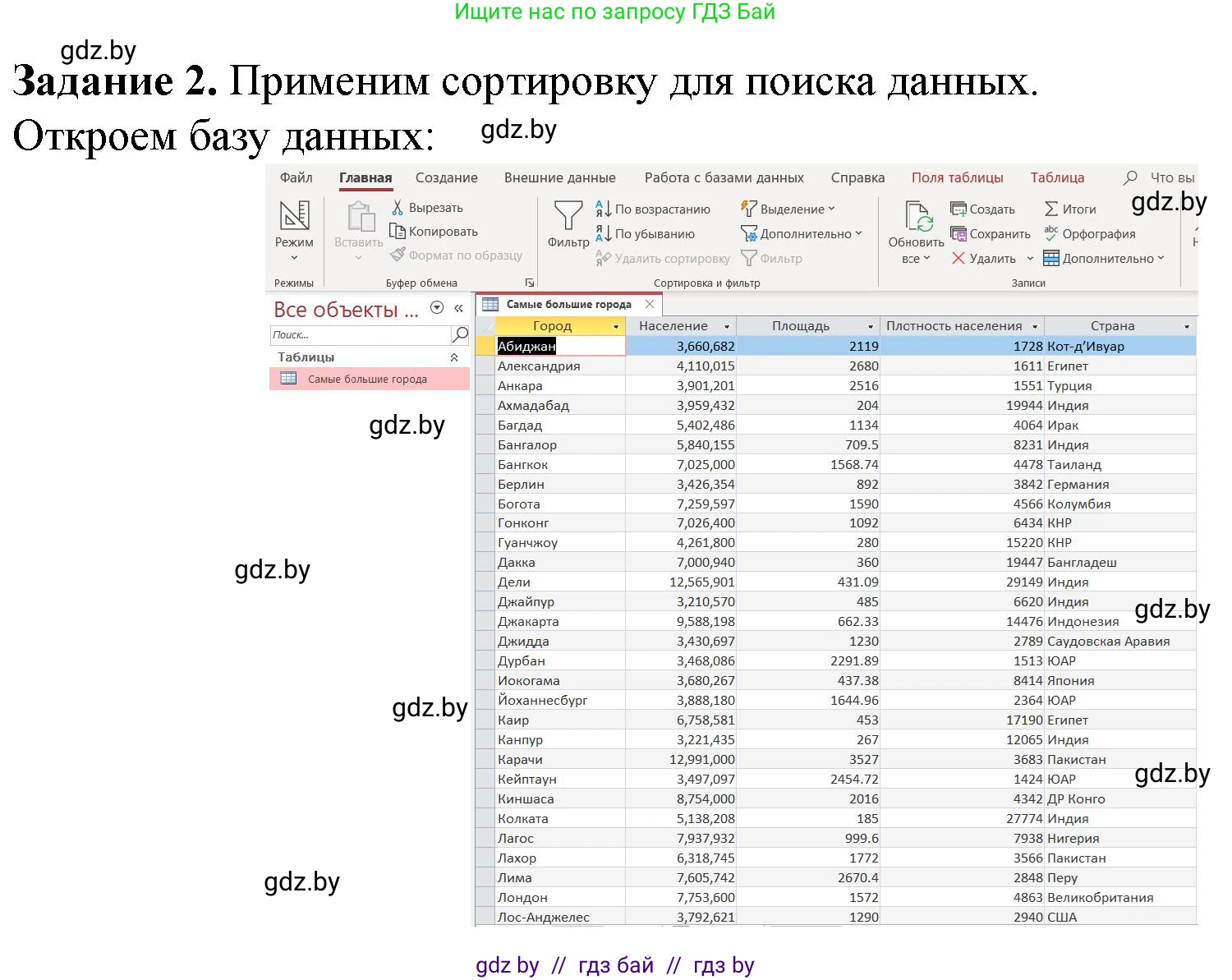 Информатика, 10 класс рабочая тетрадь, автор: Овчинникова Лариса Генадьевна, издательство Аверсэв, Минск, 2020, голубого цвета, страница 46, номер 2, Решение