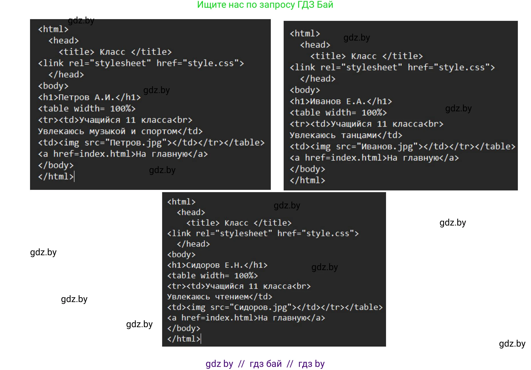 Информатика, 11 класс рабочая тетрадь, авторы: Овчинникова Лариса Генадьевна, Пузиновская Светлана Григорьевна, издательство Аверсэв, Минск, 2022, серого цвета, страница 81, номер 2, Решение (продолжение 2)