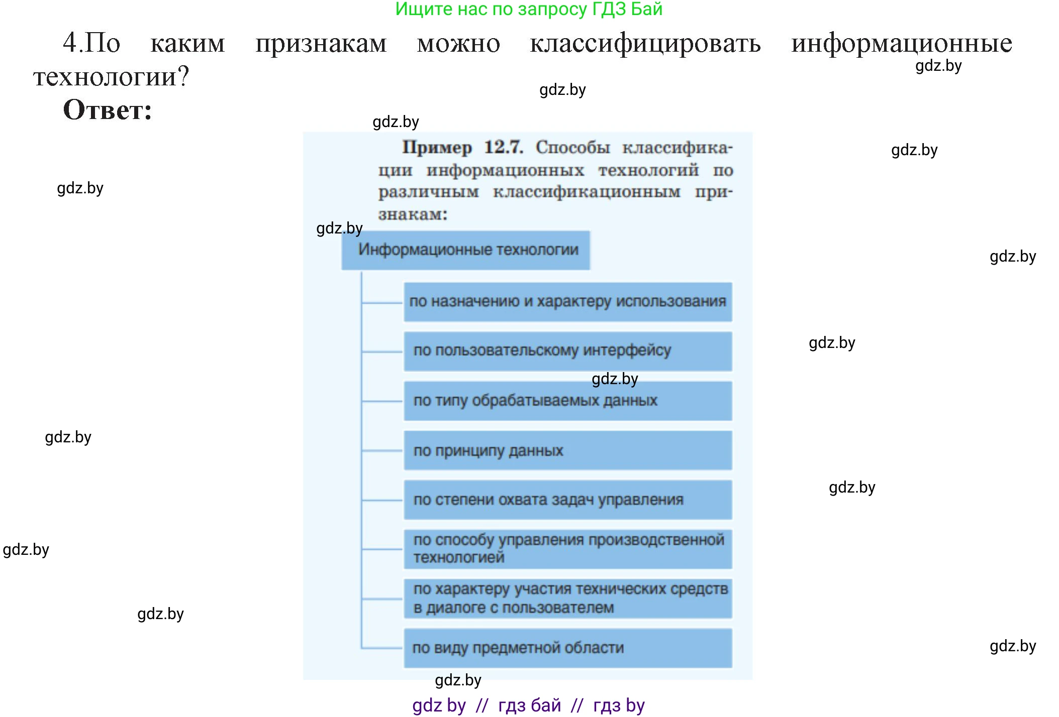 Информатика, 11 класс Учебник, авторы: Котов Владимир Михайлович, Лапо Анжелика Ивановна, Быкадоров Юрий Александрович, Войтехович Елена Николаевна, издательство Народная асвета, Минск, 2021, бирюзового цвета, страница 88, номер 4, Решение