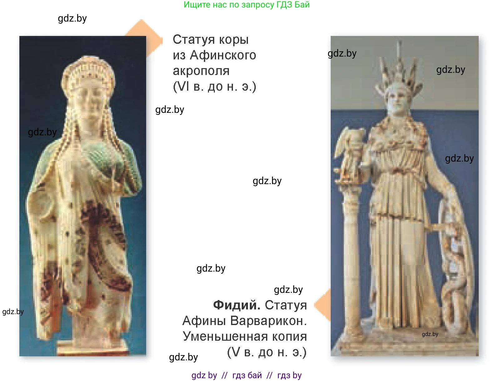 Искусство, 7 класс Учебник, авторы: Захарина Юлия Юрьевна, Колбышева Светлана Ивановна, Карпенкова Мария Леонидовна, Томашева И Г, Волк М А, издательство Адукацыя i выхаванне, Минск, 2024, голубого цвета, страница 125, номер 3, Условие (продолжение 2)