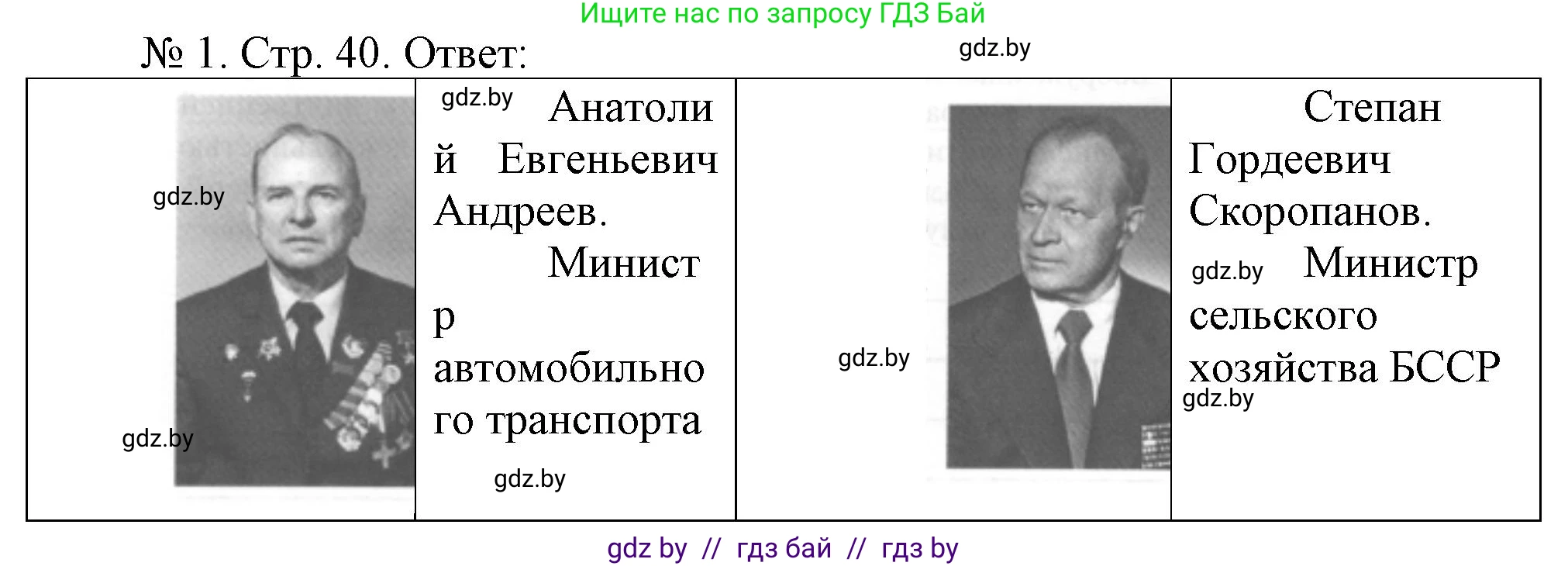 История Беларуси (Гісторыя Беларусі), 9 класс рабочая тетрадь, автор: Панов Сергей Вениаминович, издательство Аверсэв, Минск, 2024, коричневого цвета, страница 40, номер 1, Решение