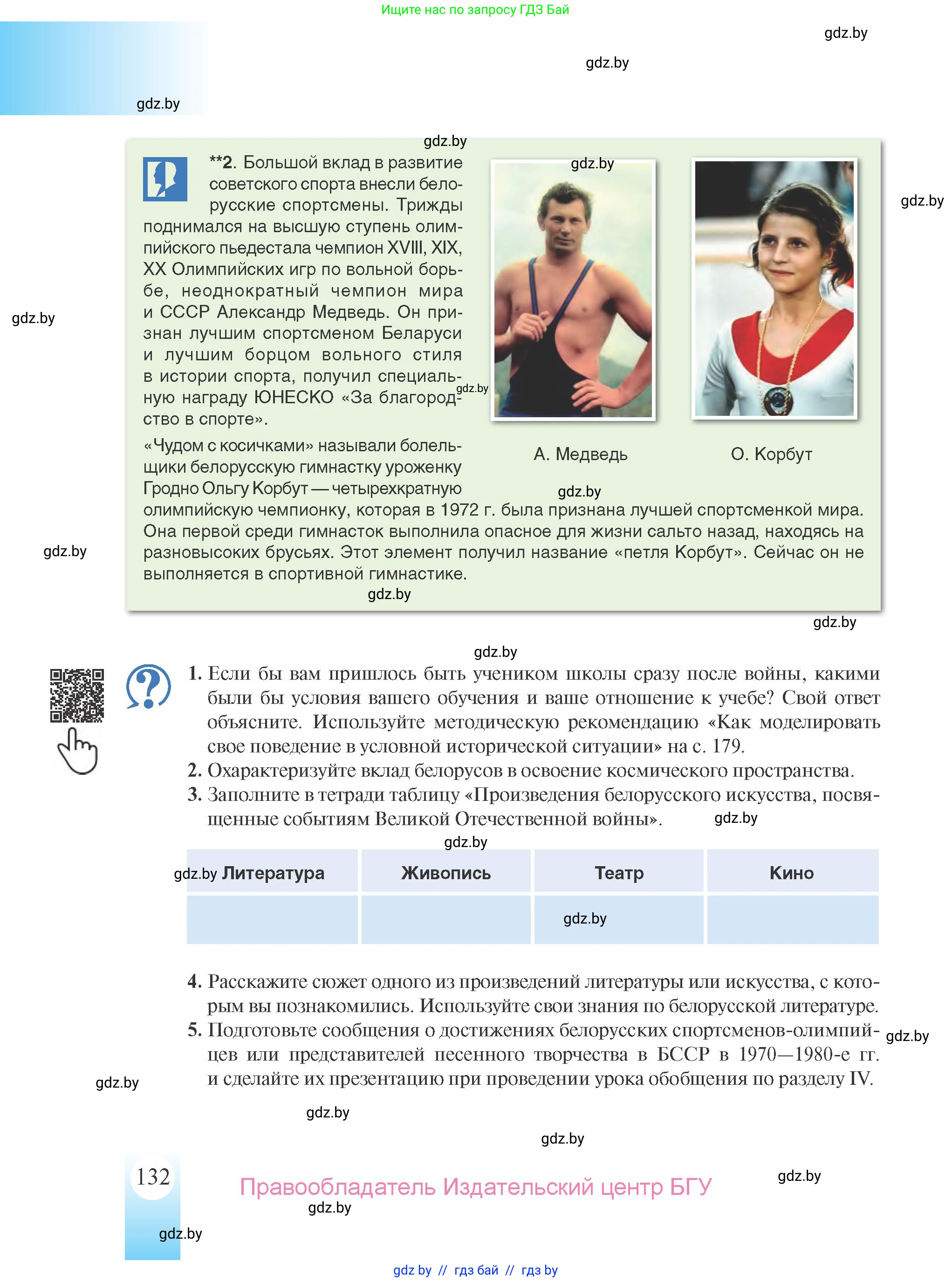 История Беларуси (Гісторыя Беларусі), 9 класс Учебник, авторы: Панов Сергей Вениаминович, Сидорцов Владимир Никифорович, Фомин Виталий Михайлович, издательство Издательский центр БГУ, Минск, 2019, страница 132