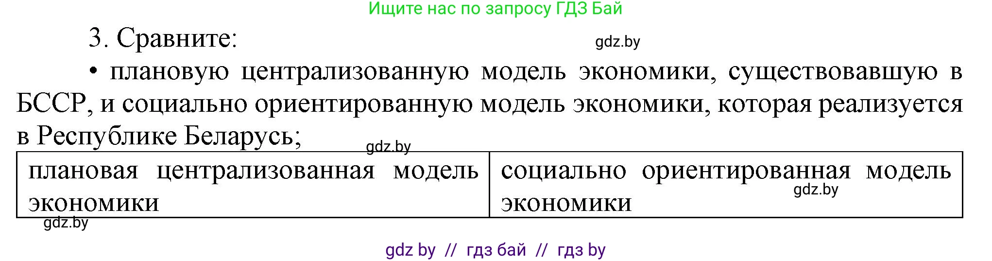 История Беларуси (Гісторыя Беларусі), 9 класс Учебник, авторы: Панов Сергей Вениаминович, Сидорцов Владимир Никифорович, Фомин Виталий Михайлович, издательство Издательский центр БГУ, Минск, 2019, страница 165, номер 3, Решение