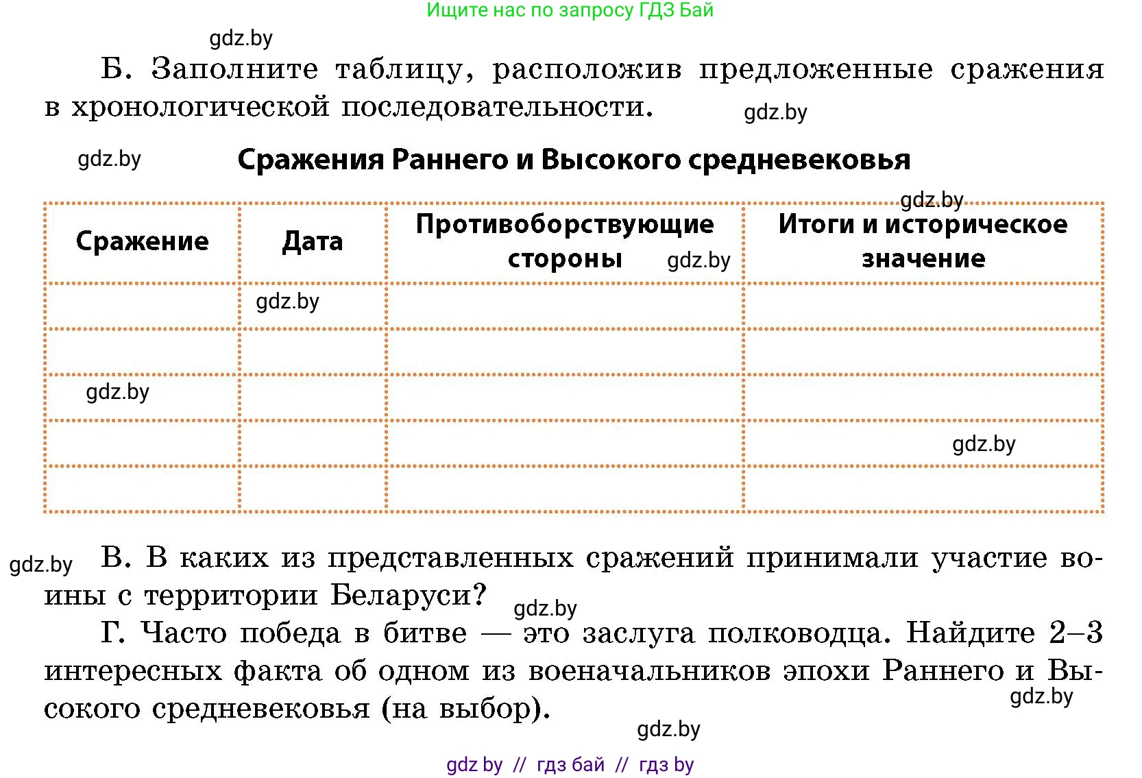 История Беларуси (Гісторыя Беларусі), 10 класс Учебник, авторы: Кохановский Александр Генадьевич, Кошелев Владимир Сергеевич, Темушев Степан Николаевич, Черепко С А, Белозорович В А, Матюшевская М И, Риер Я Г, Ходин С Н, издательство Издательский центр БГУ, Минск, 2024, бежевого цвета, Часть 1, страница 209, номер 3, Условие (продолжение 2)