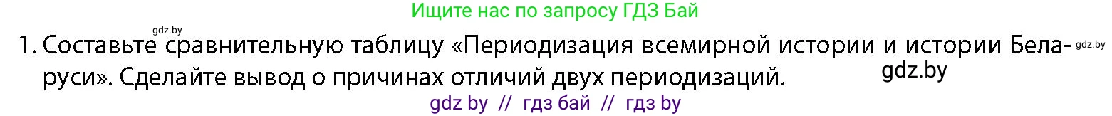 История Беларуси (Гісторыя Беларусі), 11 класс Учебник, авторы: Кохановский Александр Генадьевич, Кошелев Владимир Сергеевич, Темушев Степан Николаевич, Мох Е Н, Мезга Н Н, Корсак А И, Маскевич А И, Ходин С Н, издательство Издательский центр БГУ, Минск, 2025, зелёного цвета, страница 15, номер 1, Условие