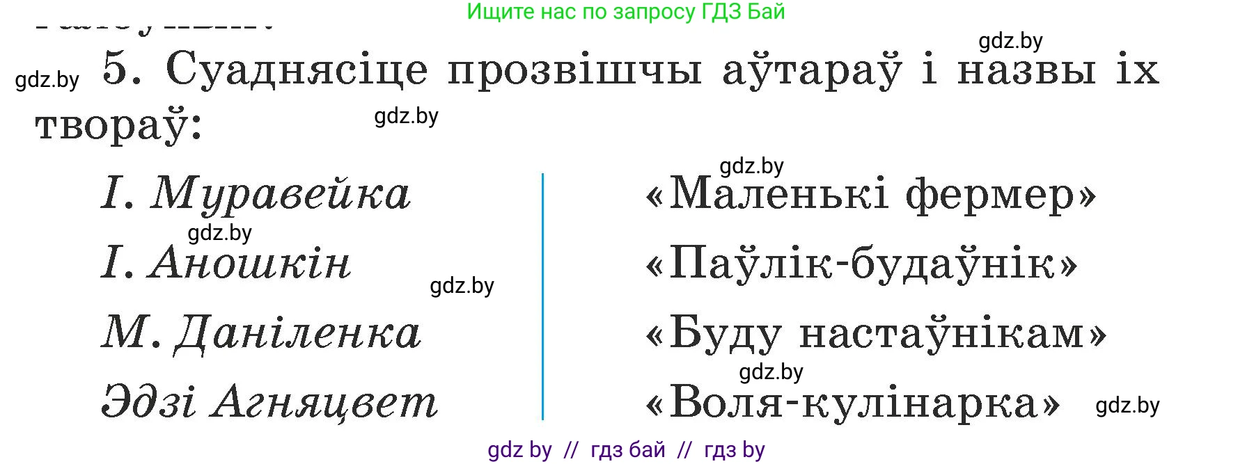Літаратурнае чытанне, 3 класс Учебник, автор: Жуковіч Мікалай Васільевіч, издательство Нацыянальны інстытут адукацыі, Минск, 2023, голубого цвета, Часть 2, страница 75, номер 5, Условие