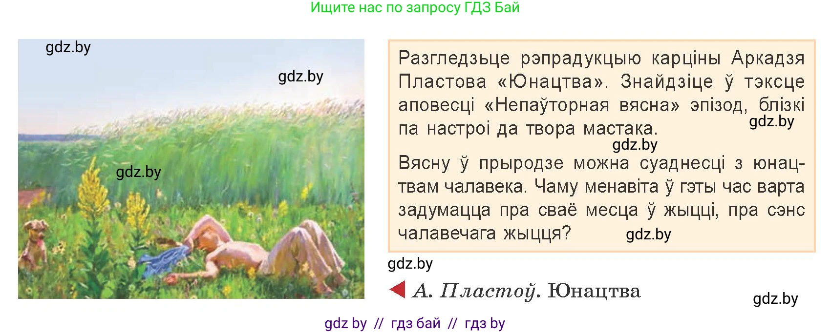Белорусская литература (Беларуская літаратура), 9 класс Учебник, авторы: Праскаловіч Вольга Уладзіміраўна, Рагойша Вячаслаў Пятровіч, Шамякіна Таццяна Іванаўна, Кабржыцкая Т В, Жуковіч Мікалай Васільевіч, издательство Нацыянальны інстытут адукацыі, Минск, 2019, салатового цвета, страница 212, Условие