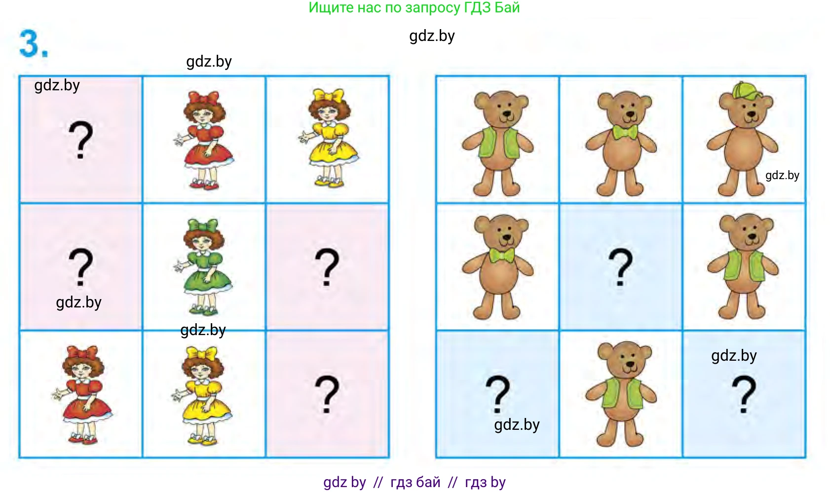 Математика, 1 класс Учебник, авторы: Муравьева Галина Леонидовна, Урбан Мария Анатольевна, издательство Академия образования, Минск, 2024, Часть 1, страница 5, номер 3, Условие