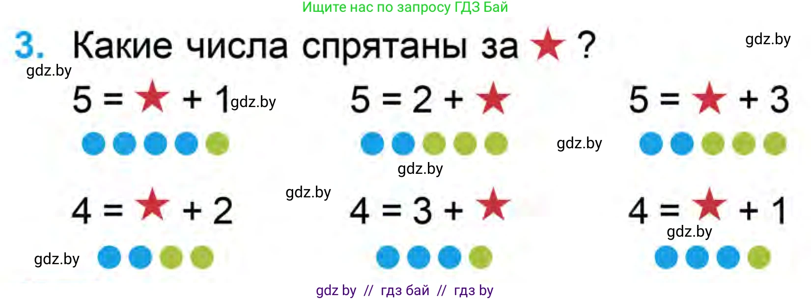 Математика, 1 класс Учебник, авторы: Муравьева Галина Леонидовна, Урбан Мария Анатольевна, издательство Академия образования, Минск, 2024, Часть 1, страница 48, номер 3, Условие